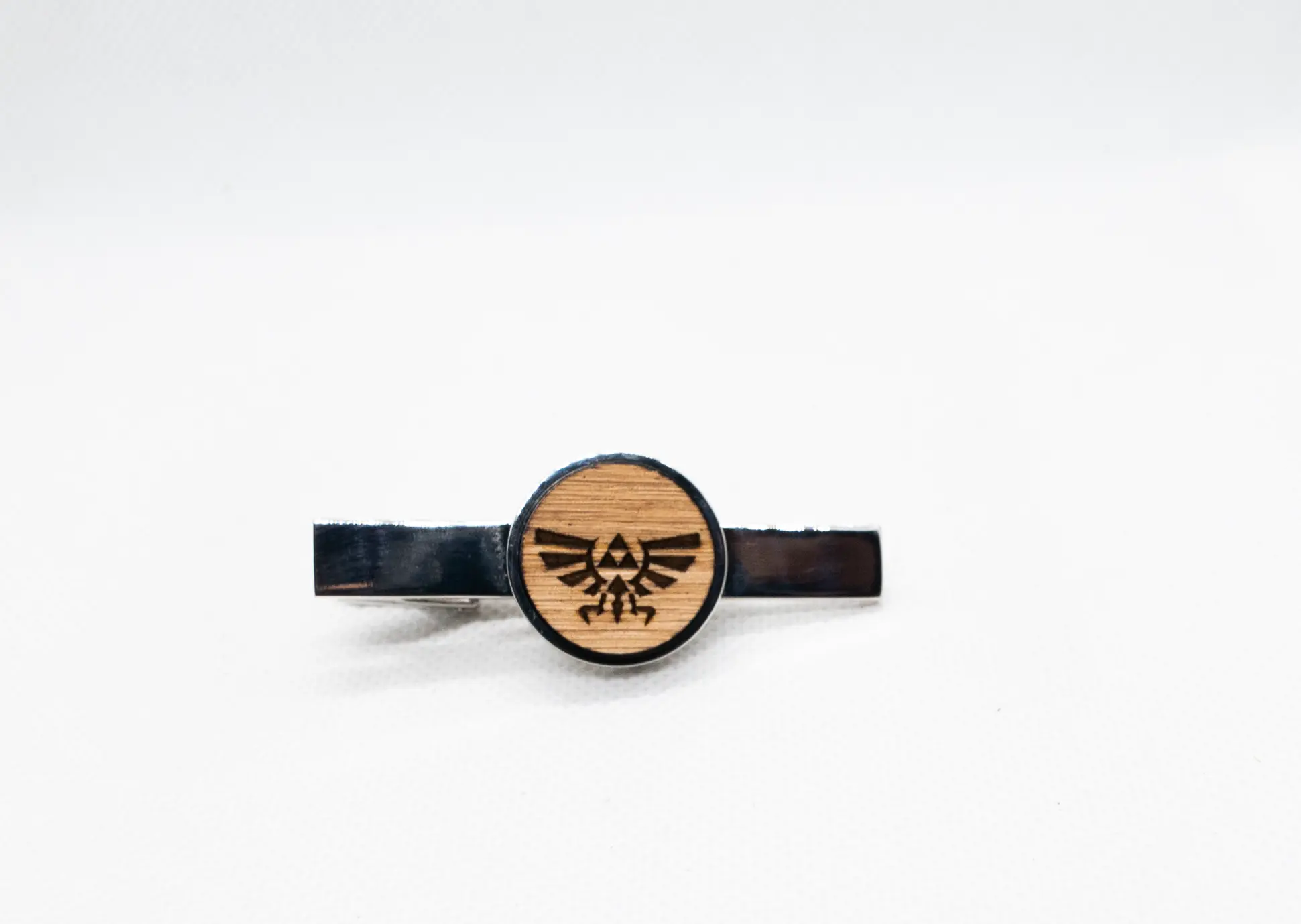 Wooden Zelda Tie Clips