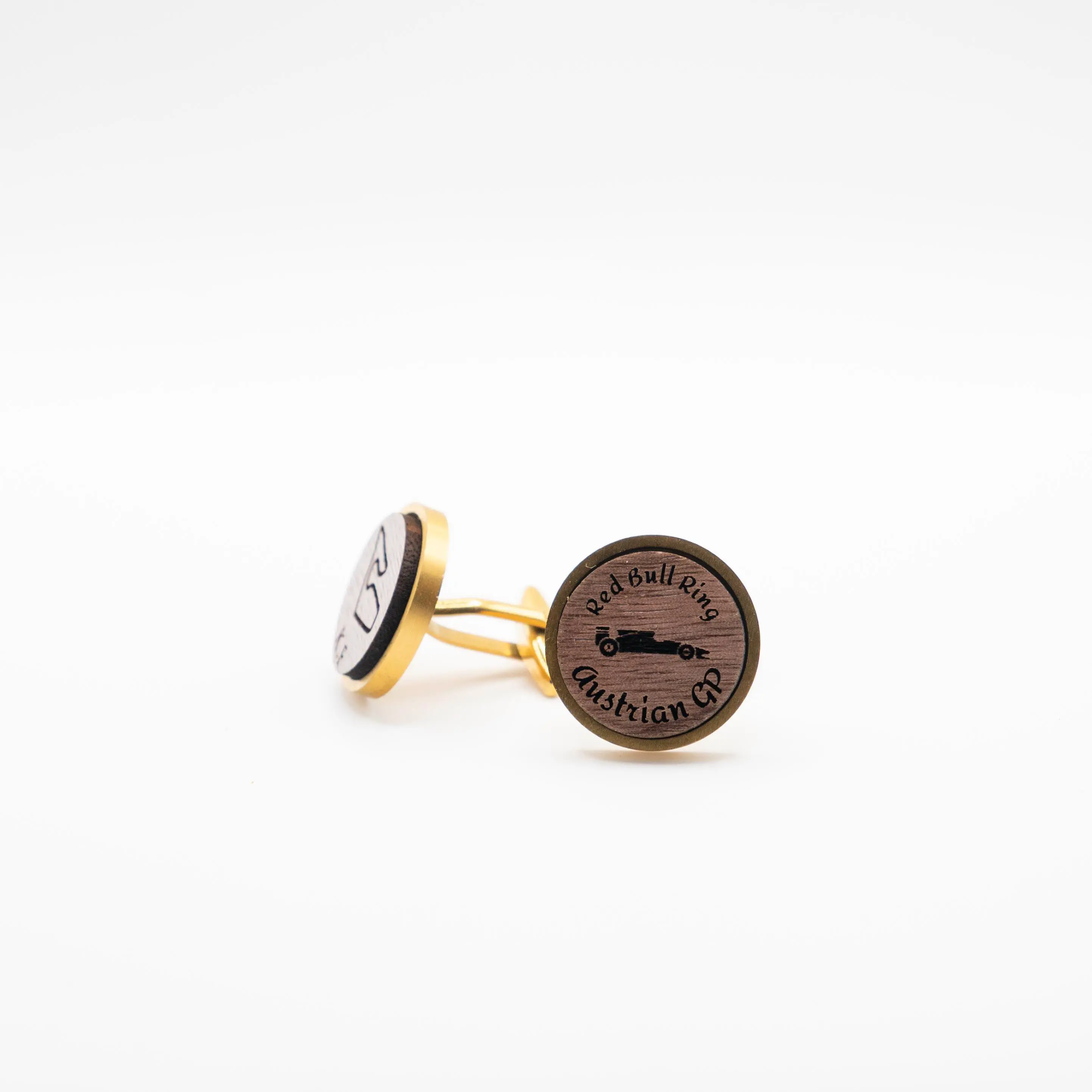 Austrian F1 Grand Prix Wooden Cufflinks
