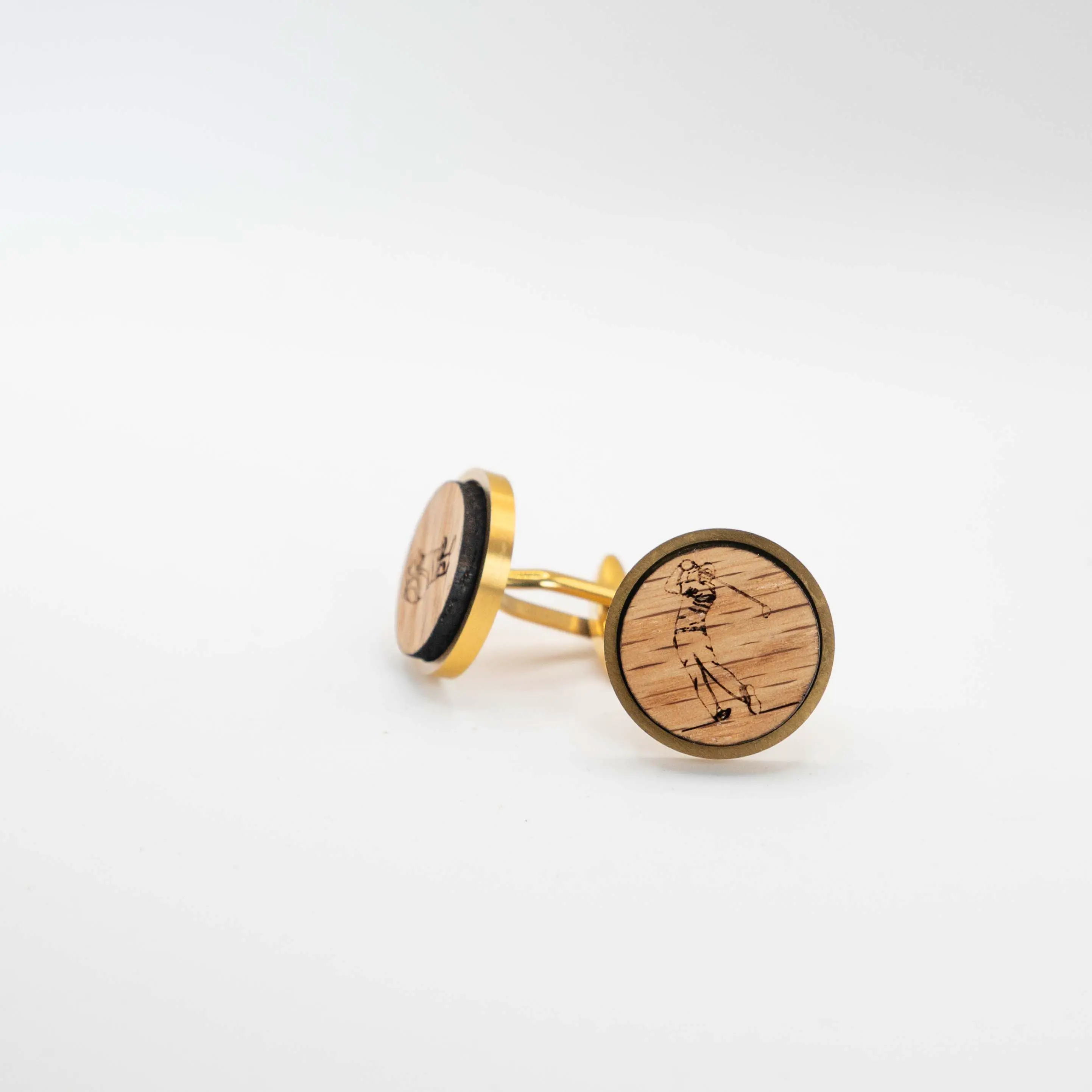 Golf Player Cufflinks