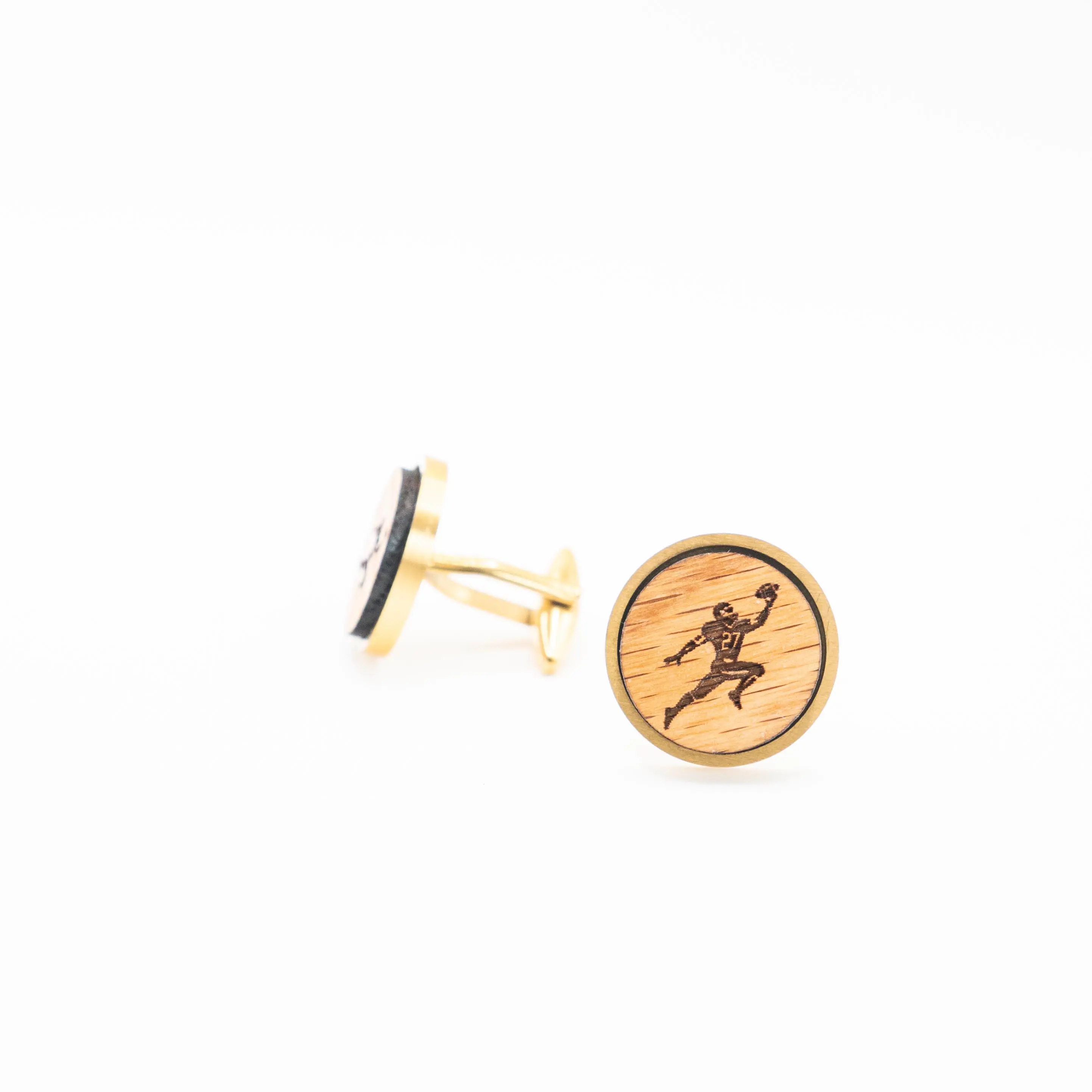 American Football Player Cufflinks