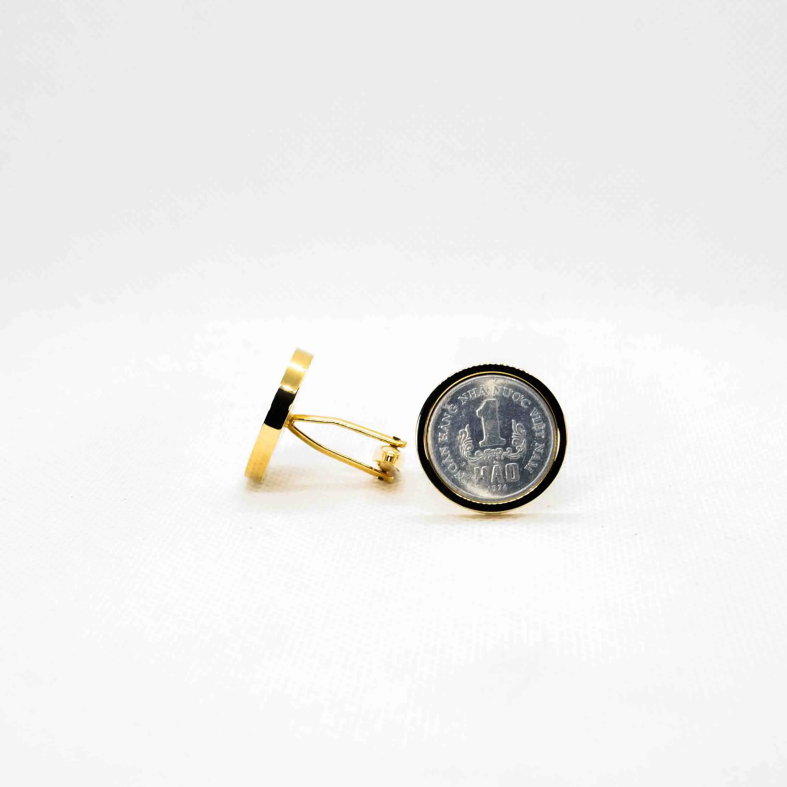Vietnam 1 Hao Coin Cufflinks