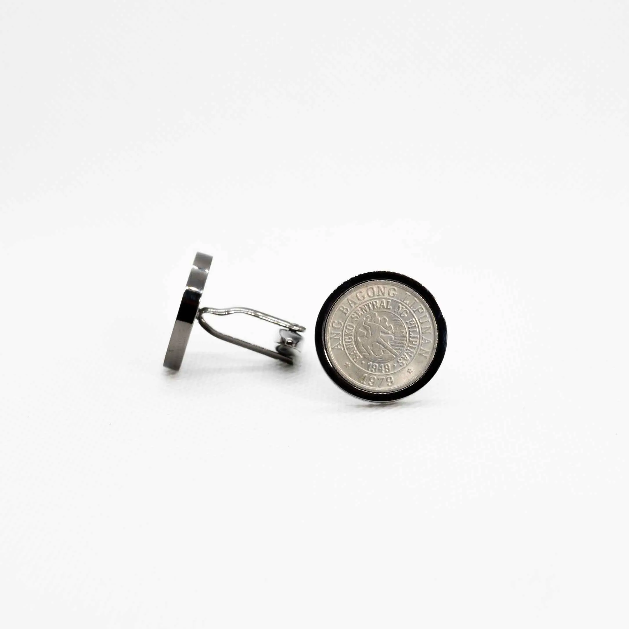 Philipinnes 10 Sentimos Coin Cufflinks