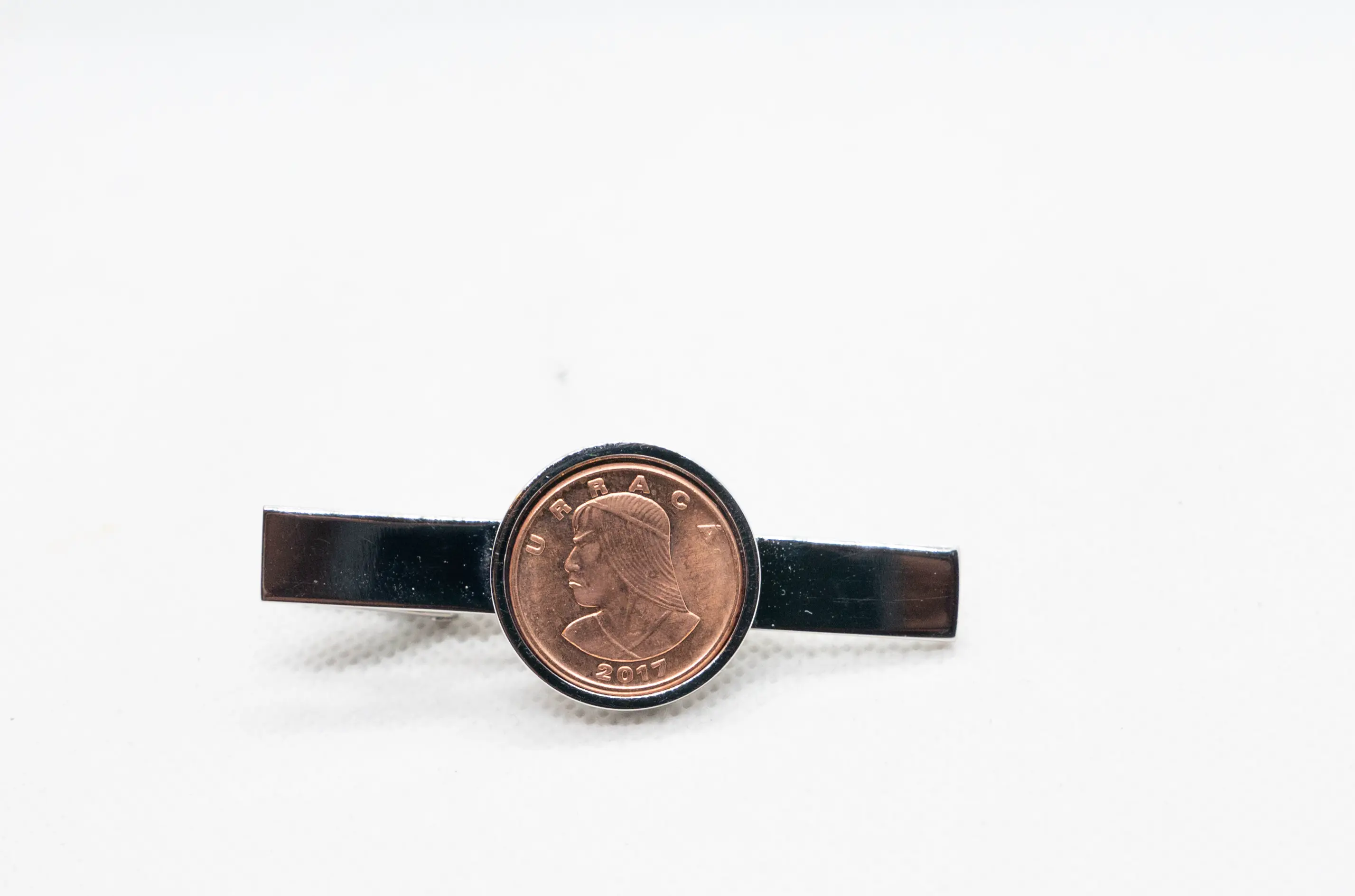 Panama 1 Centesimo Tie Clips