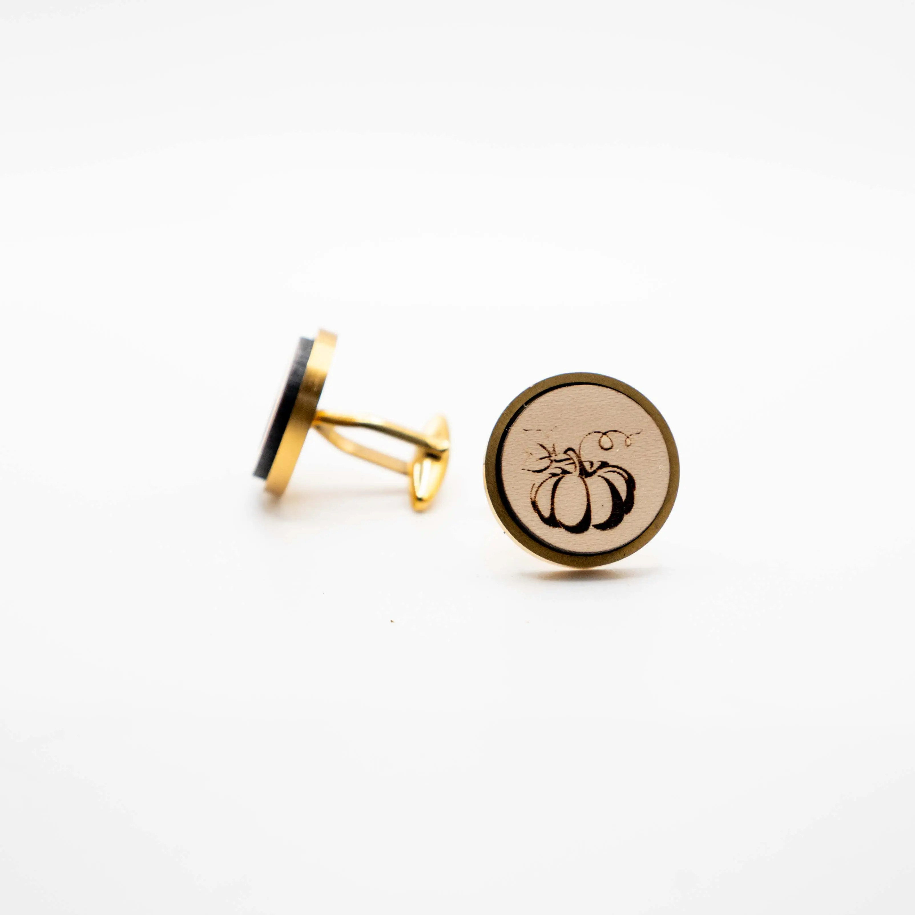 Pumpkin Cufflinks