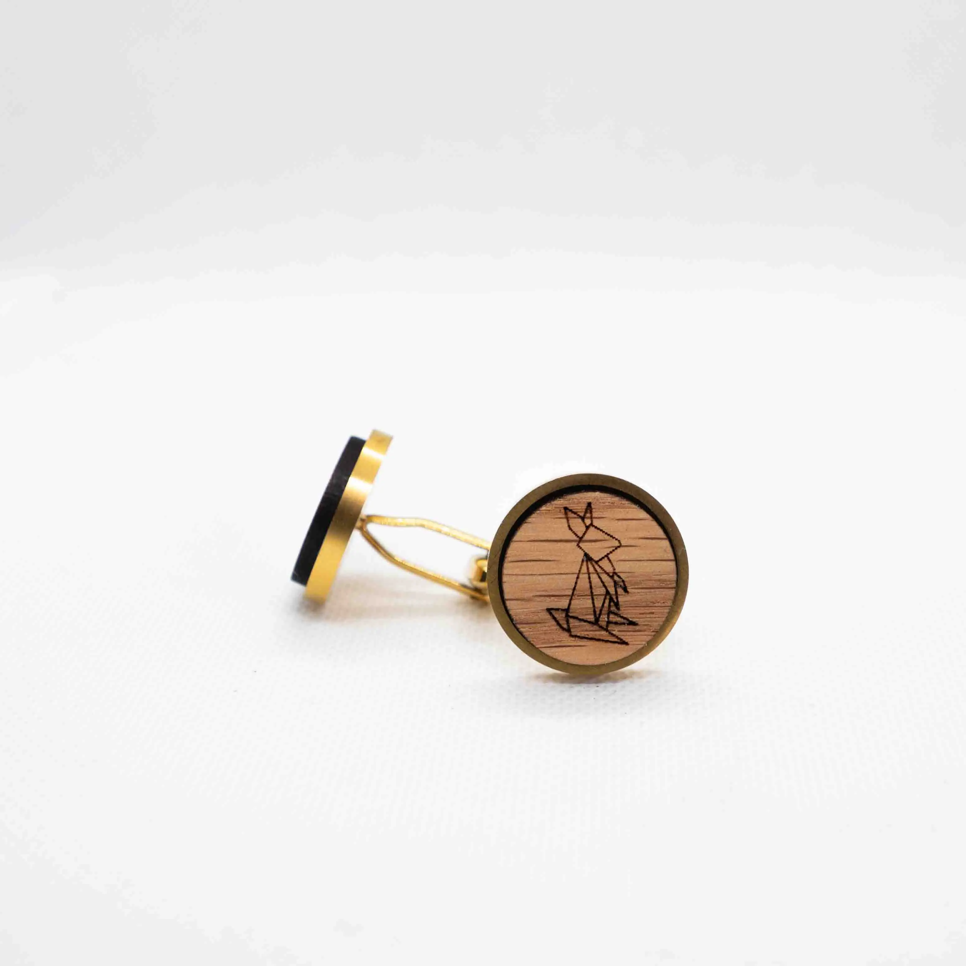 Rabbit Origami Cufflinks