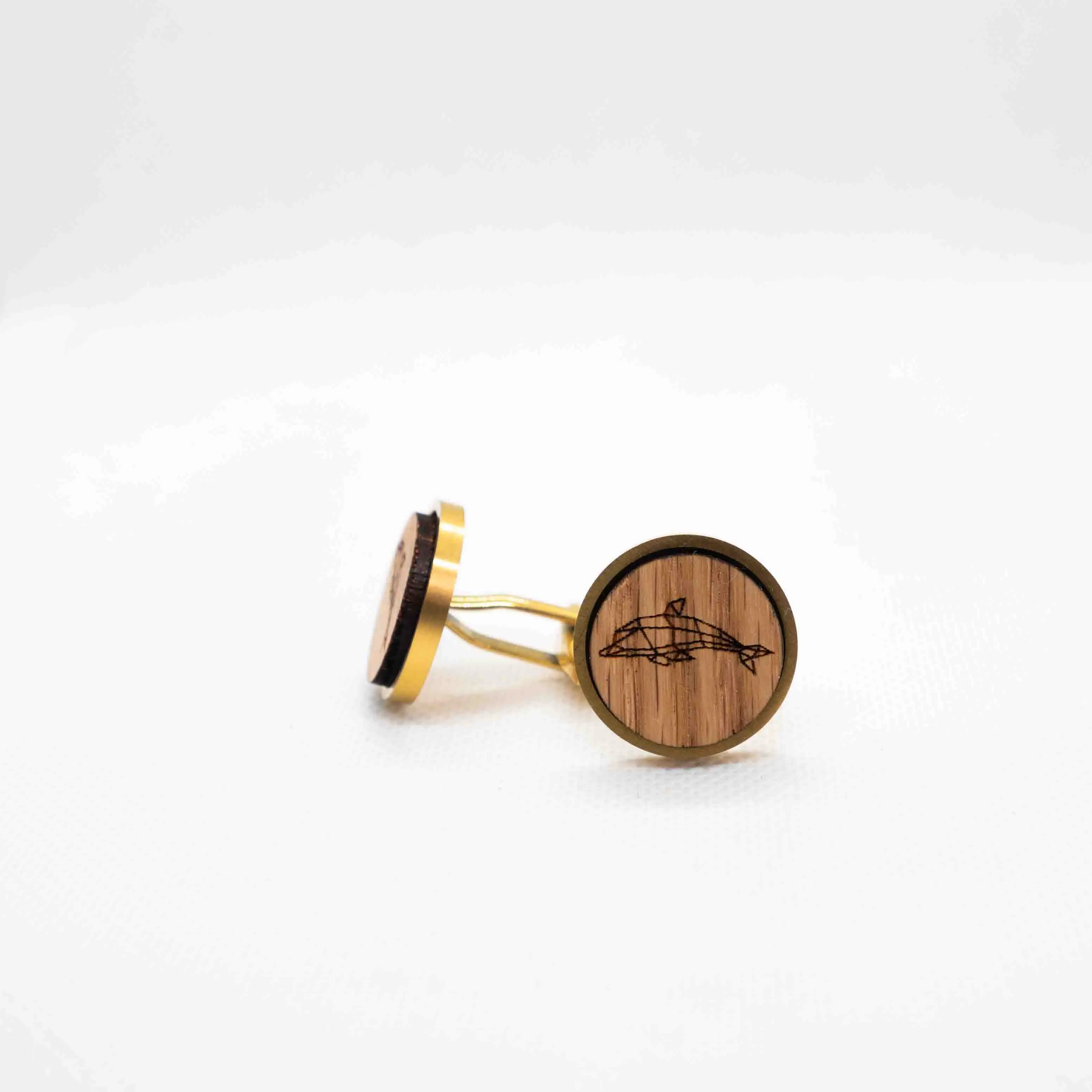 Dolphin Origami Cufflinks