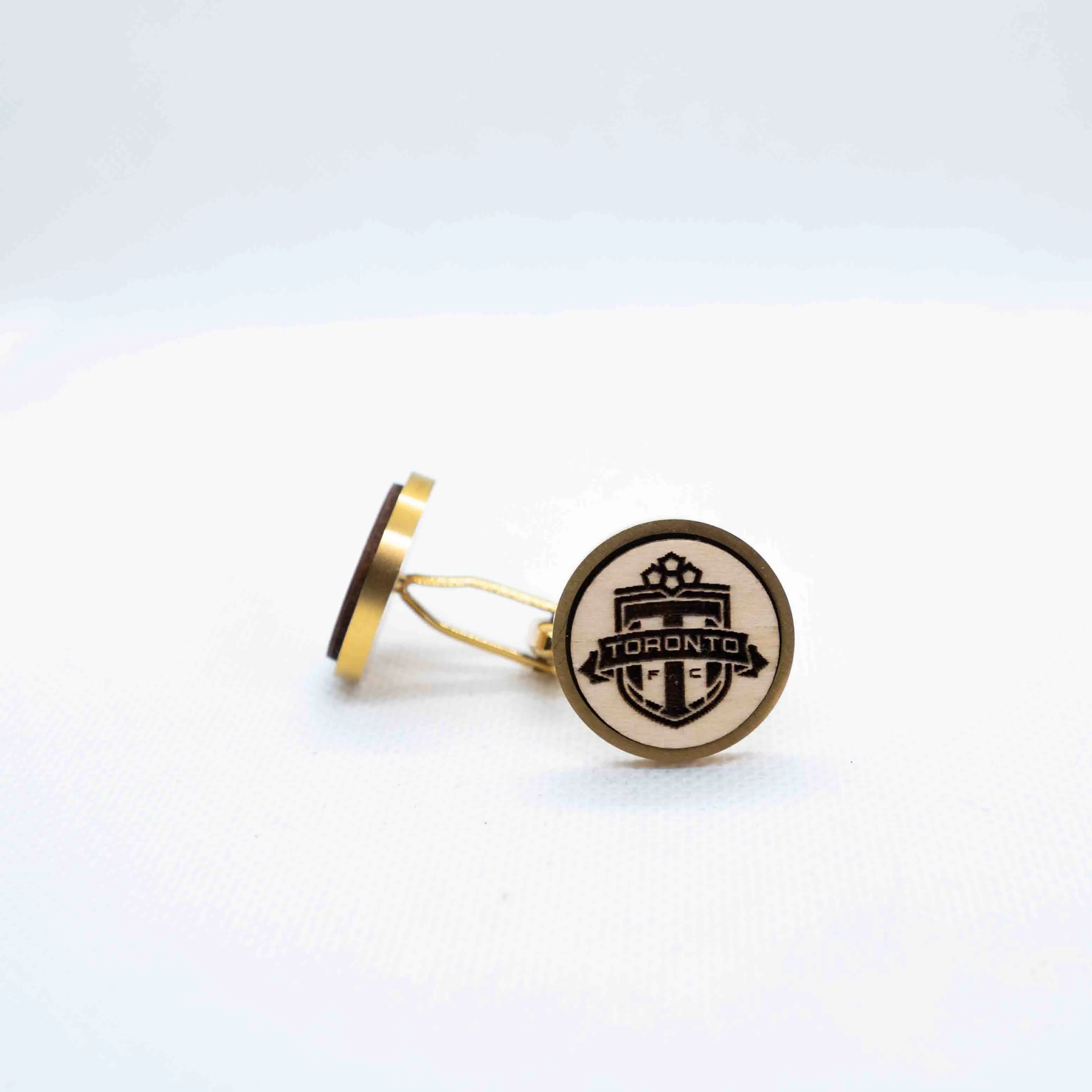 Toronto FC Wooden Cufflinks