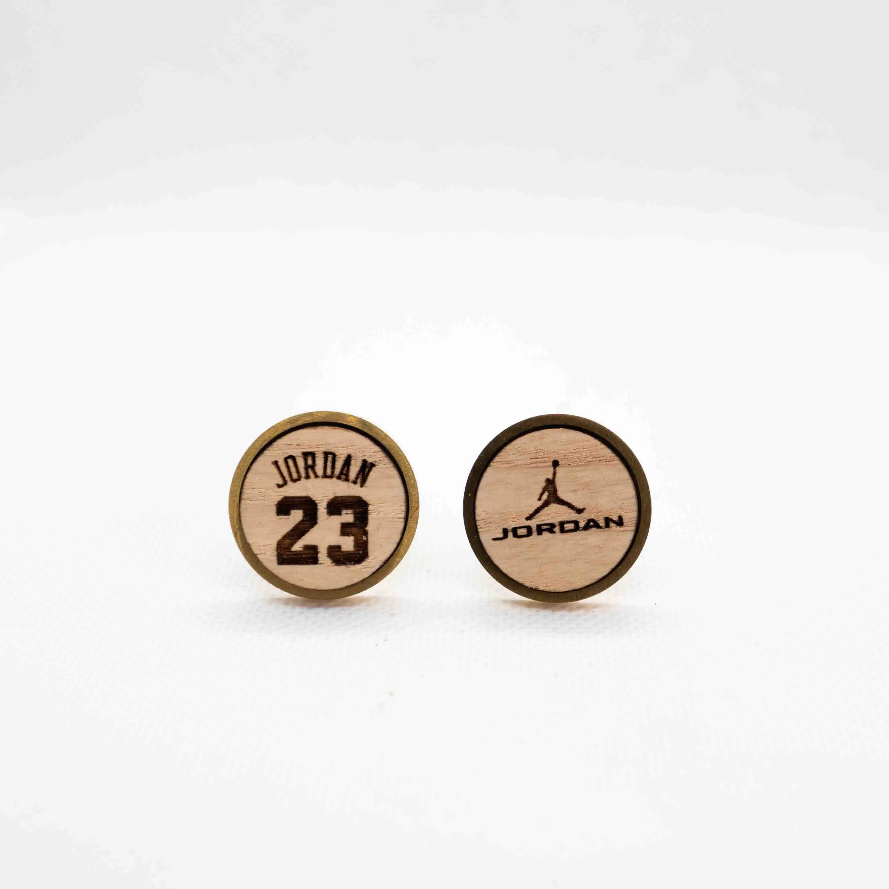 Jordan Basketball G.O.A.T II Wooden Cufflinks