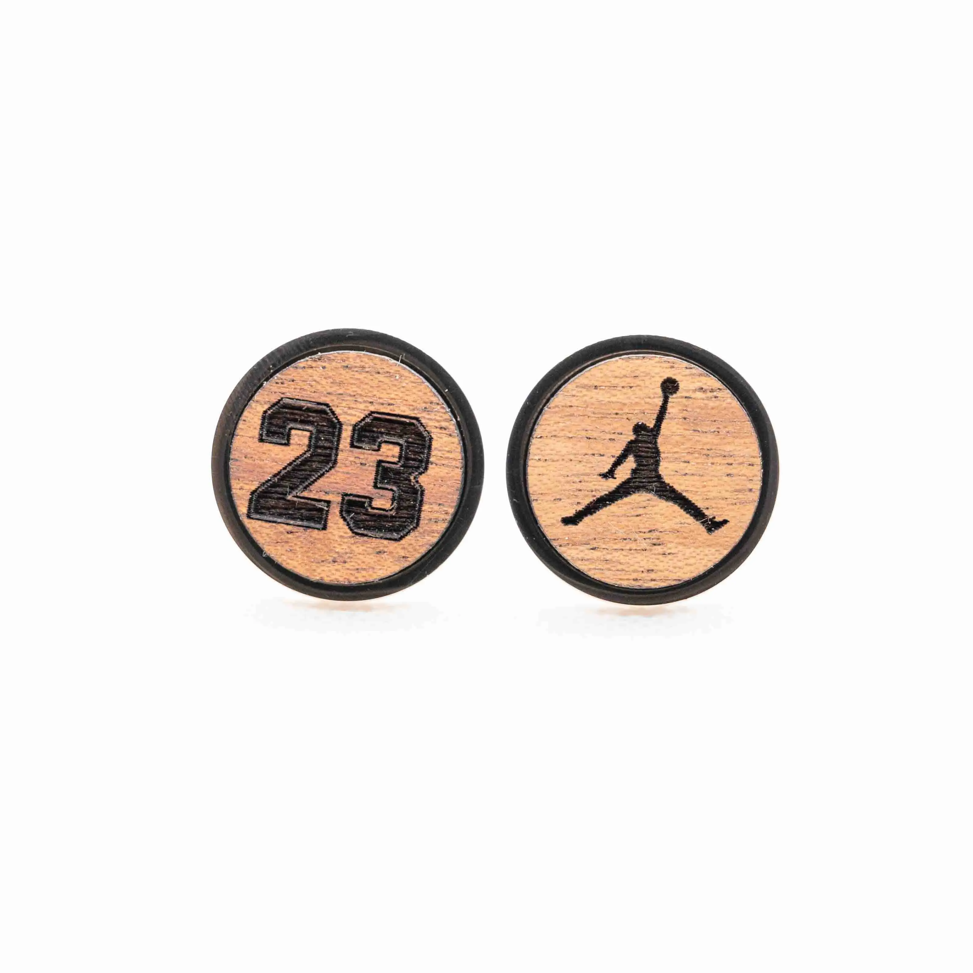 Jordan III Basketball G.O.A.T Wooden Cufflinks