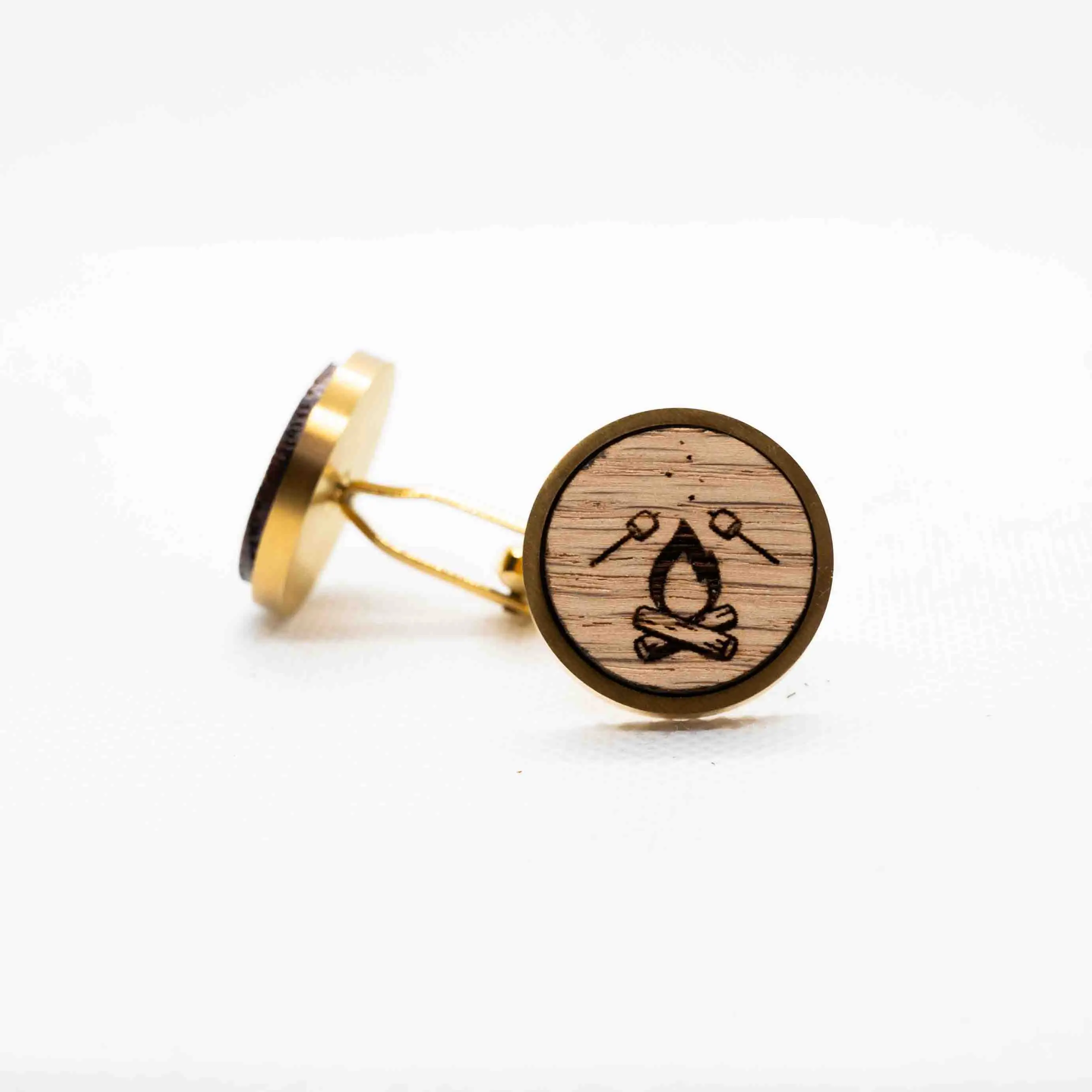 Outdoors Camp Fire II Cufflinks