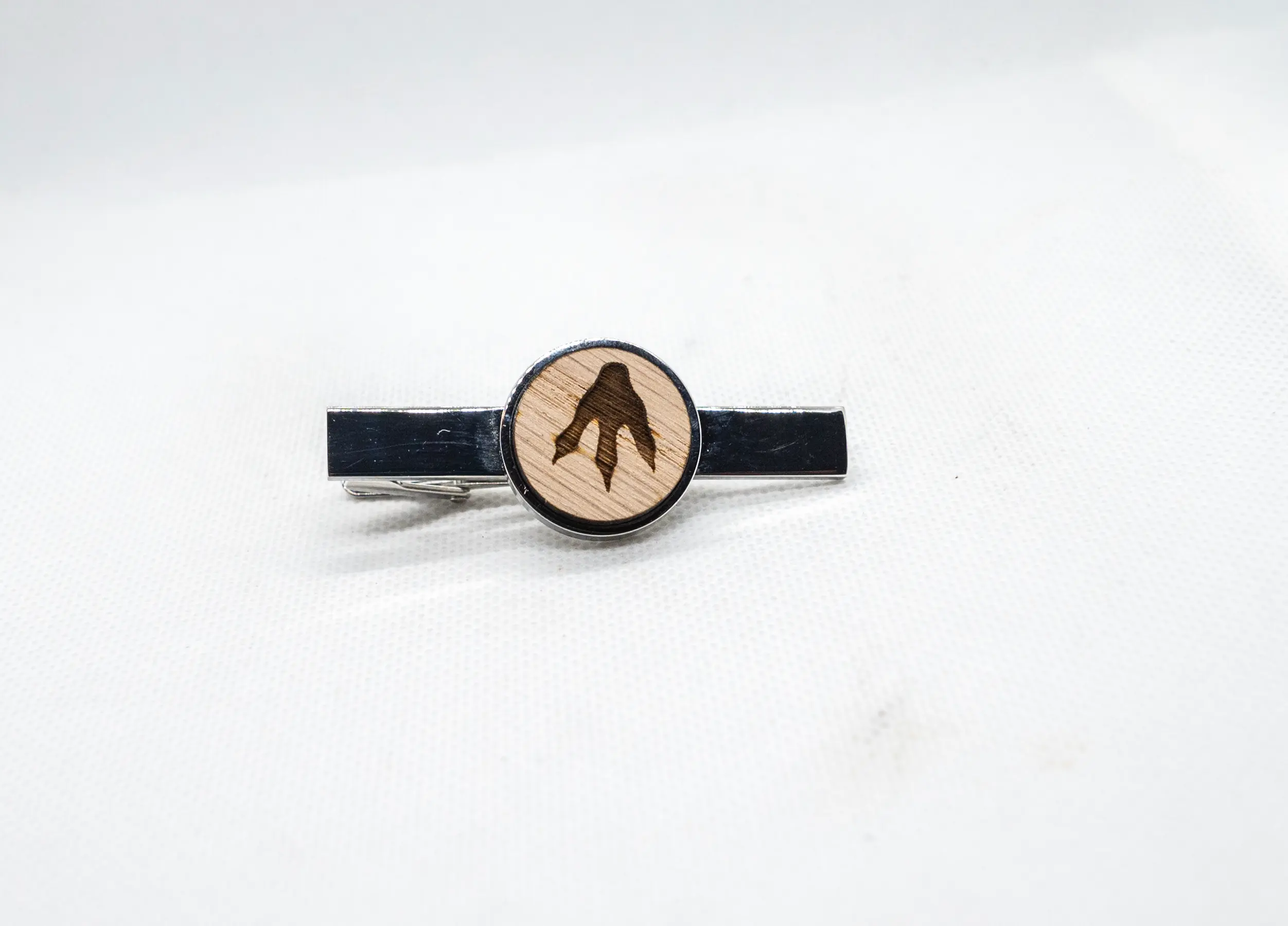Foot Print Tie Clips