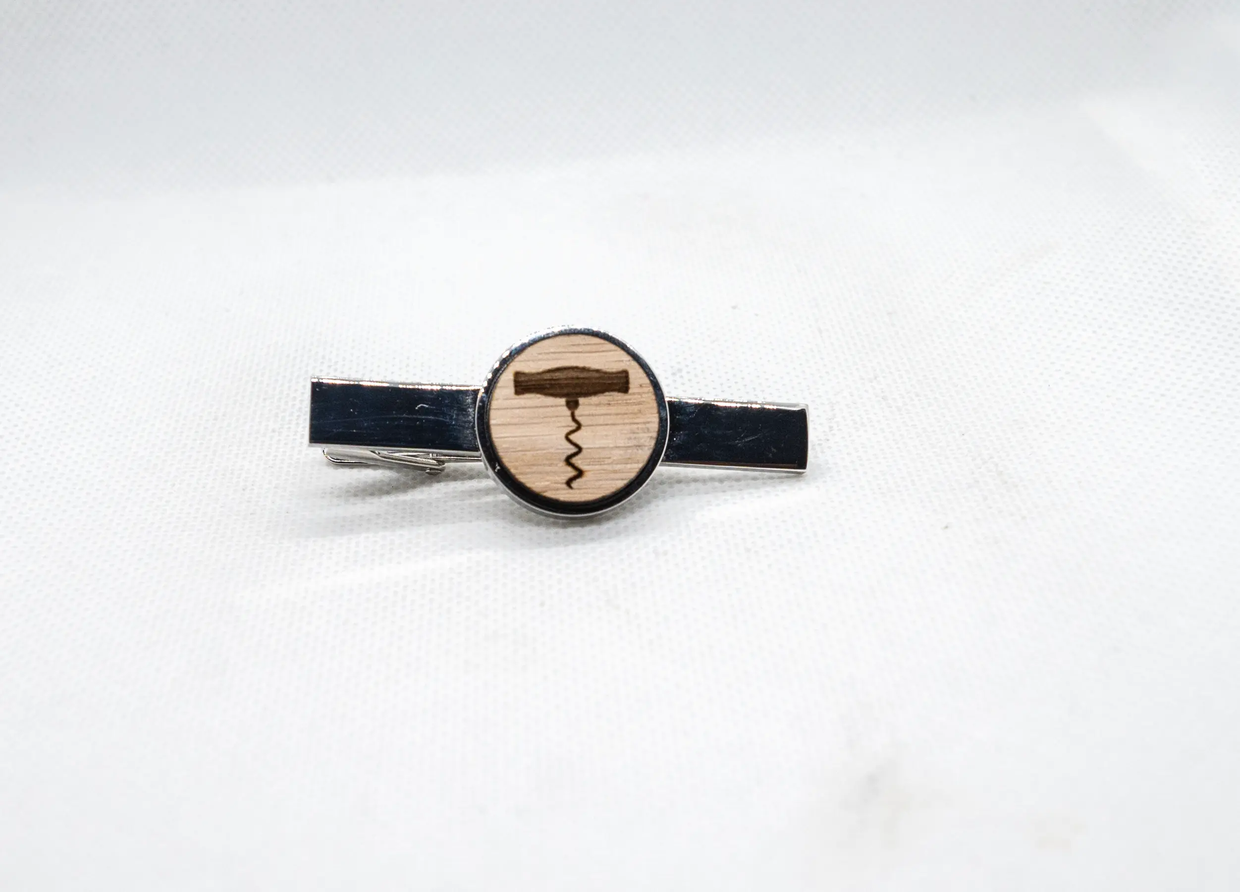 Corkscrew Tie Clips