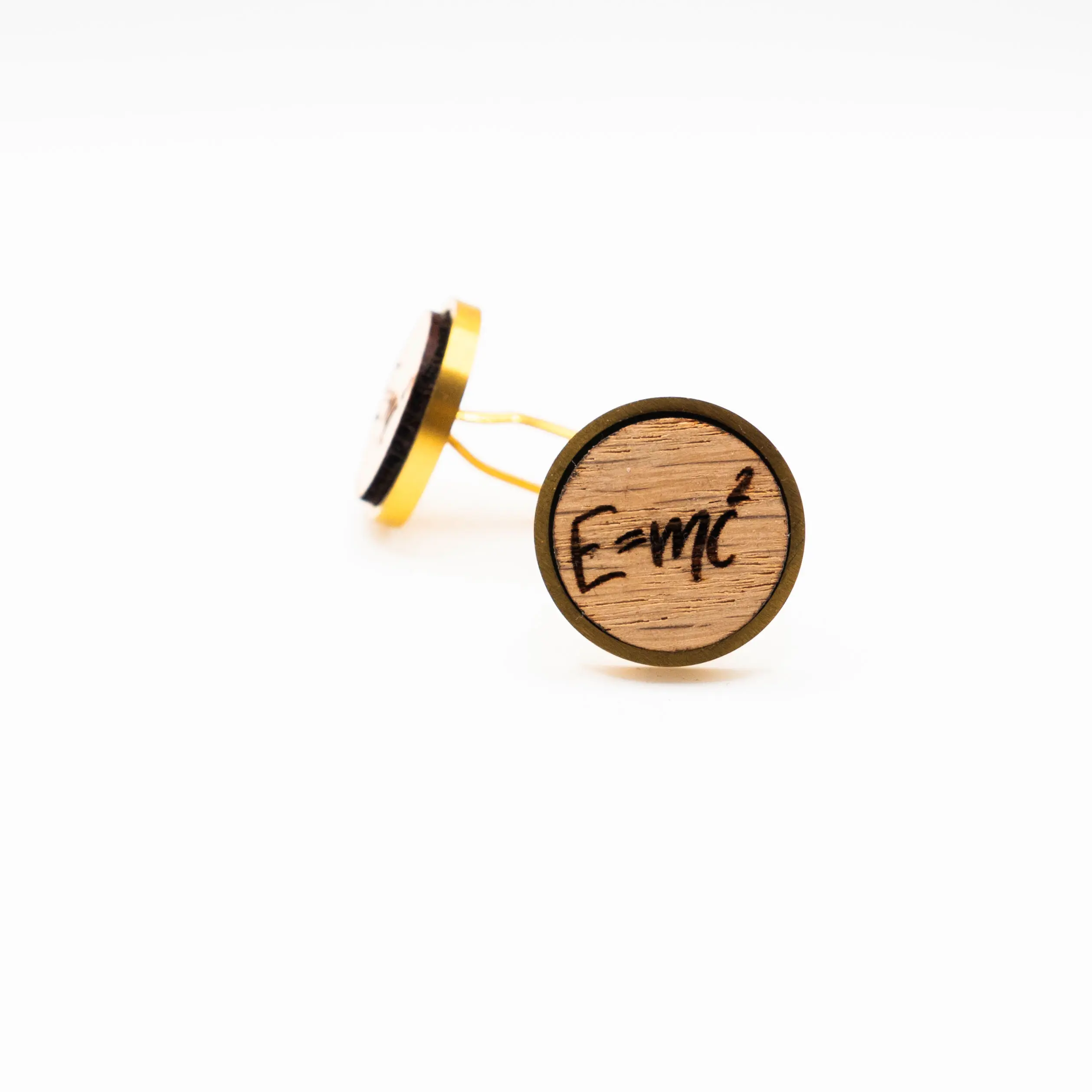 E=MC2 Mass–Energy Equivalence Cufflinks