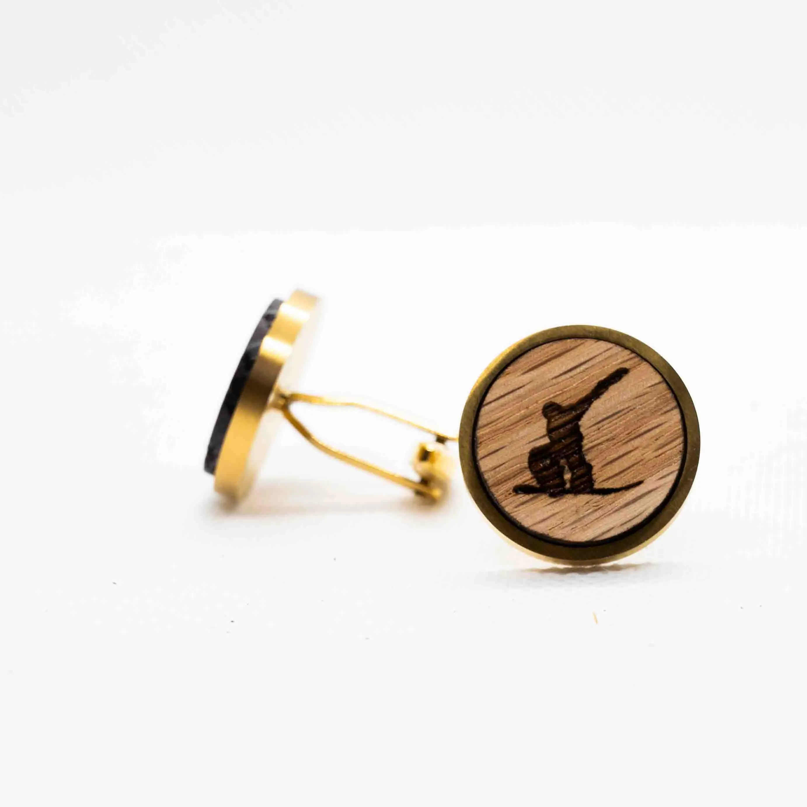 Snowboarding II Cufflinks