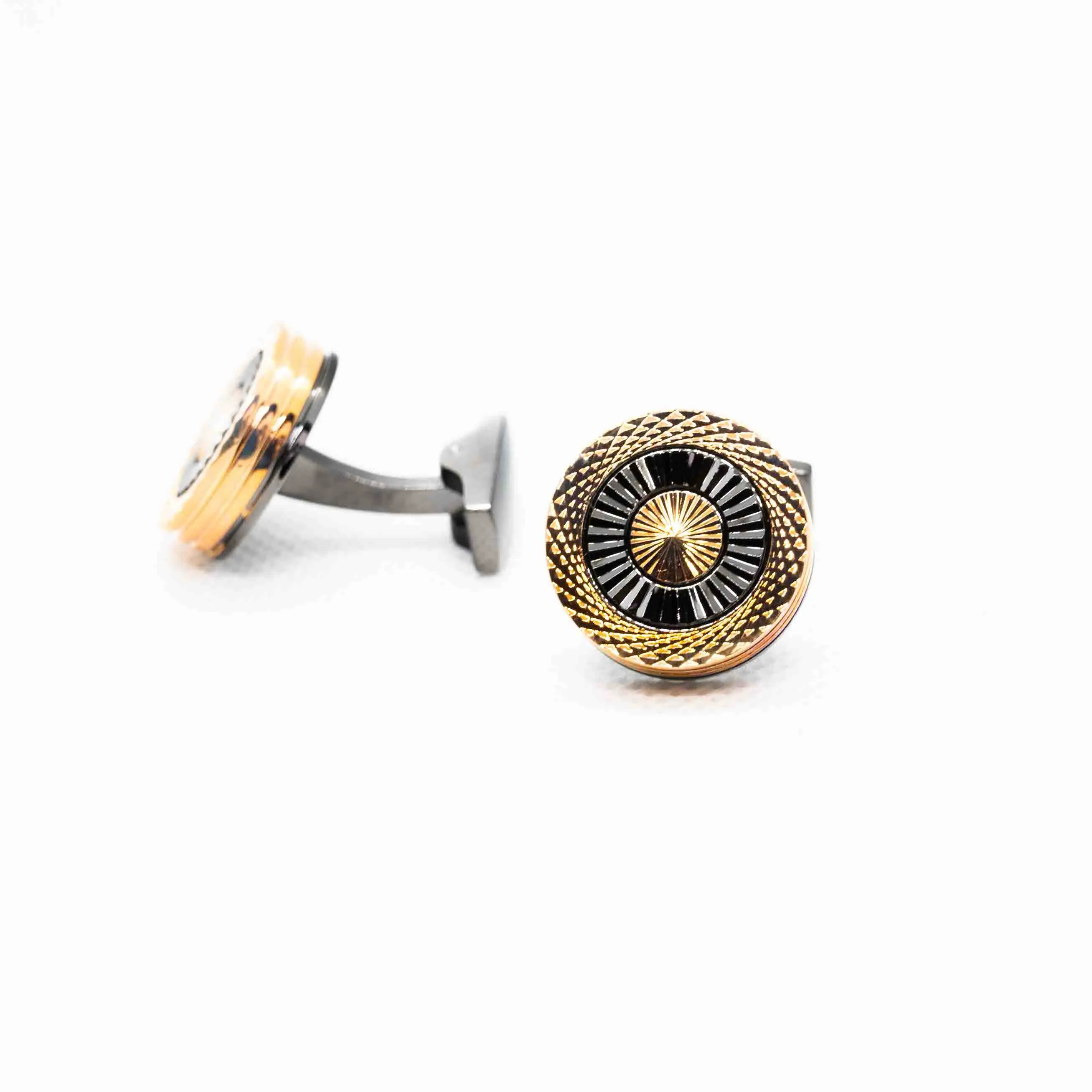 Steampunk Stainless Steel Silver Cufflinks Cufflink