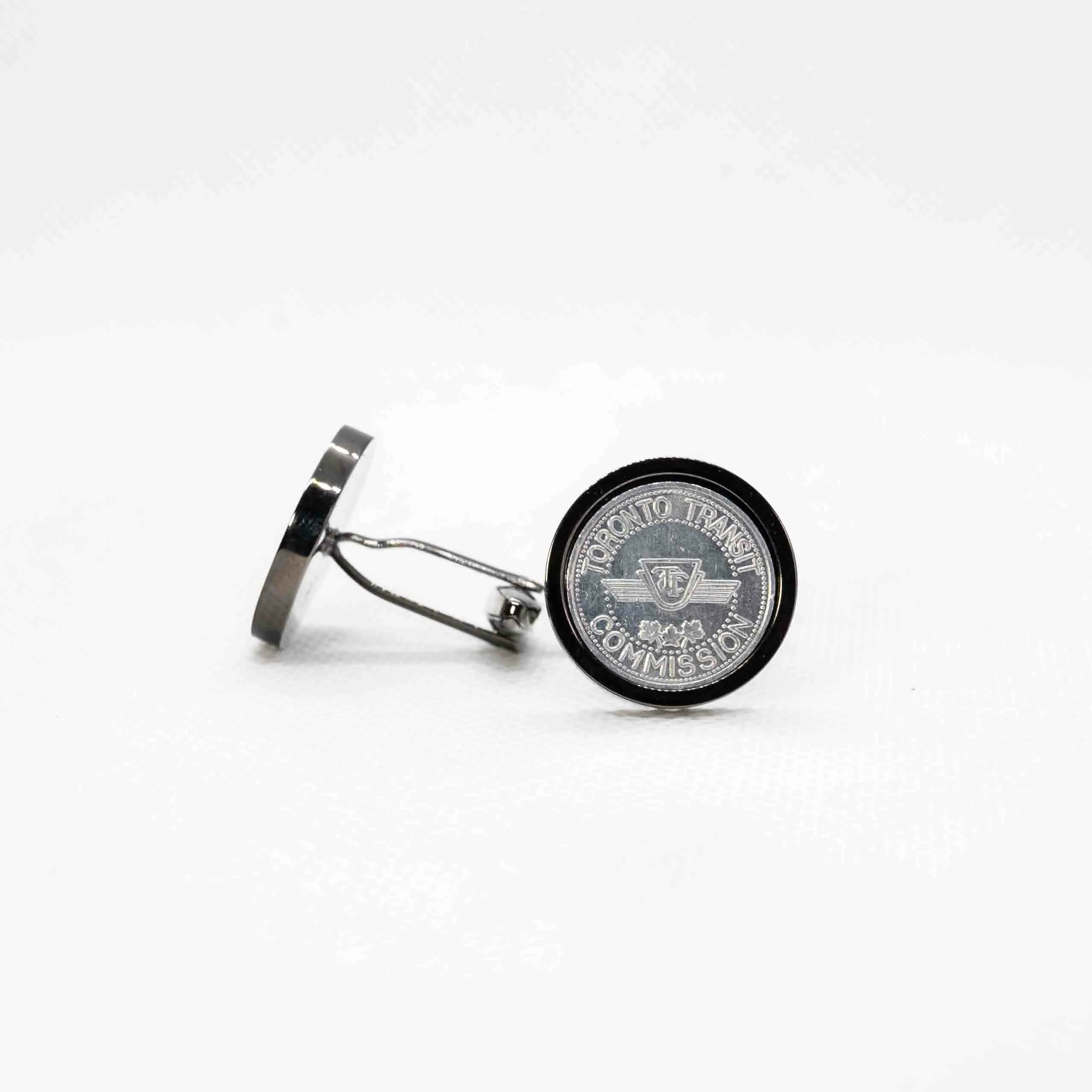 Toronto Transit Commmission Token Cufflink