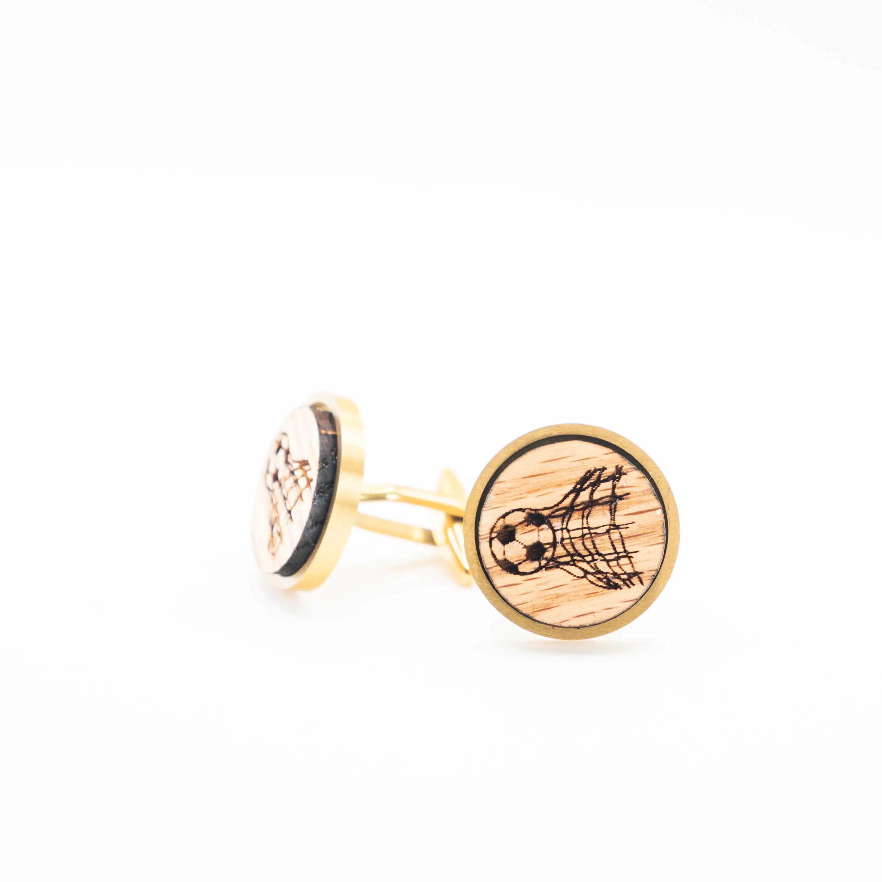 Soccer Net Cufflinks