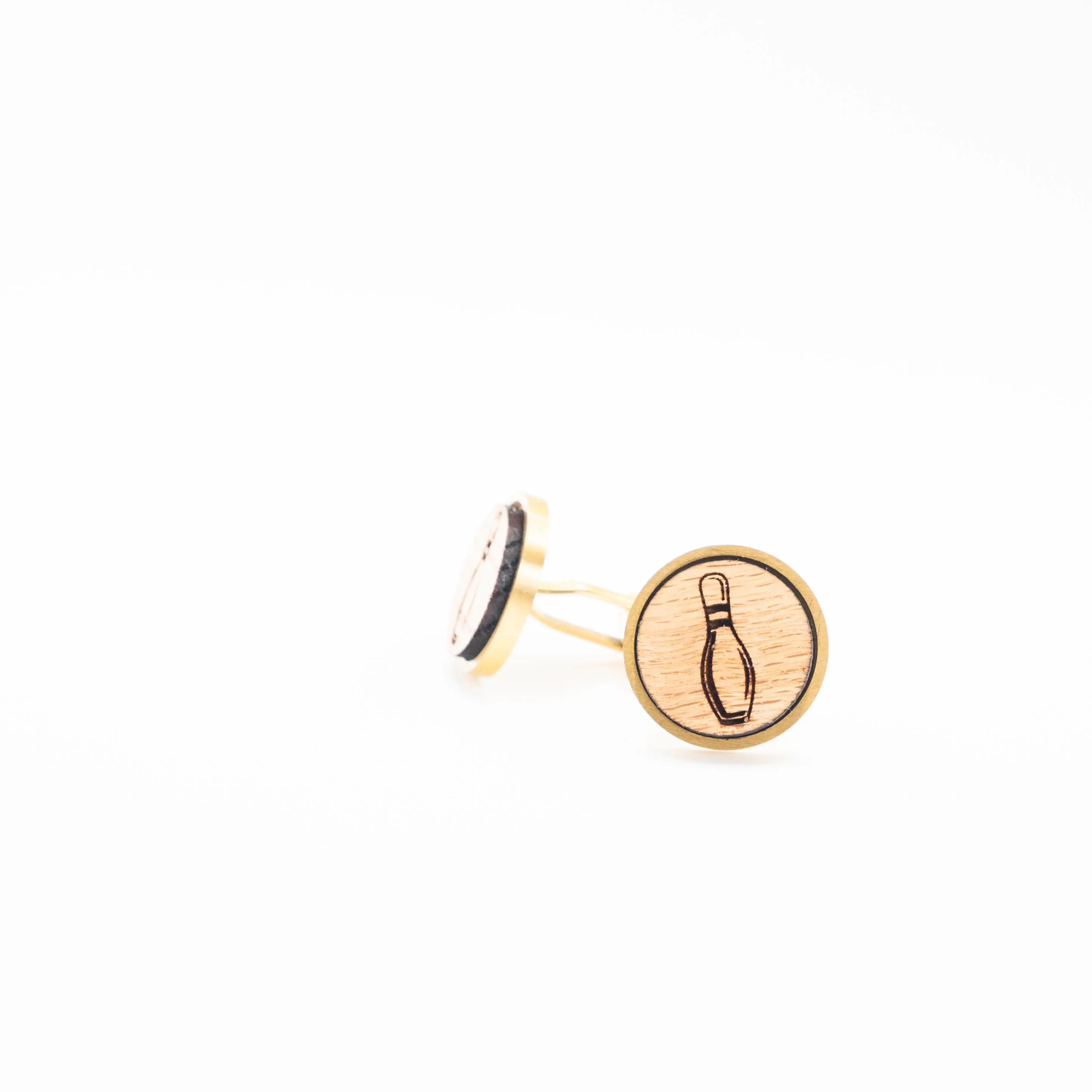 Bowling Pin Cufflink
