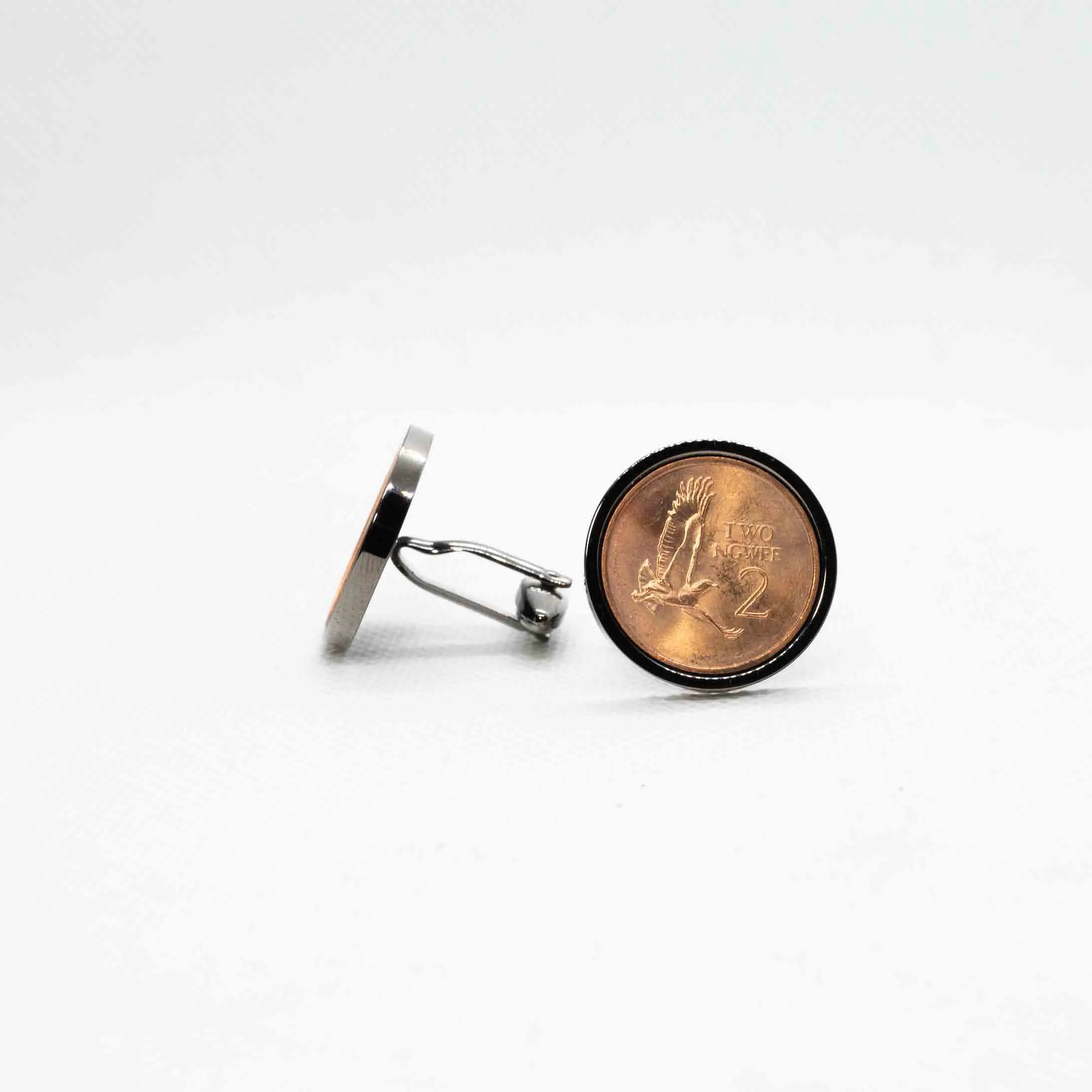 Zambia 2 Ngwee Cufflinks