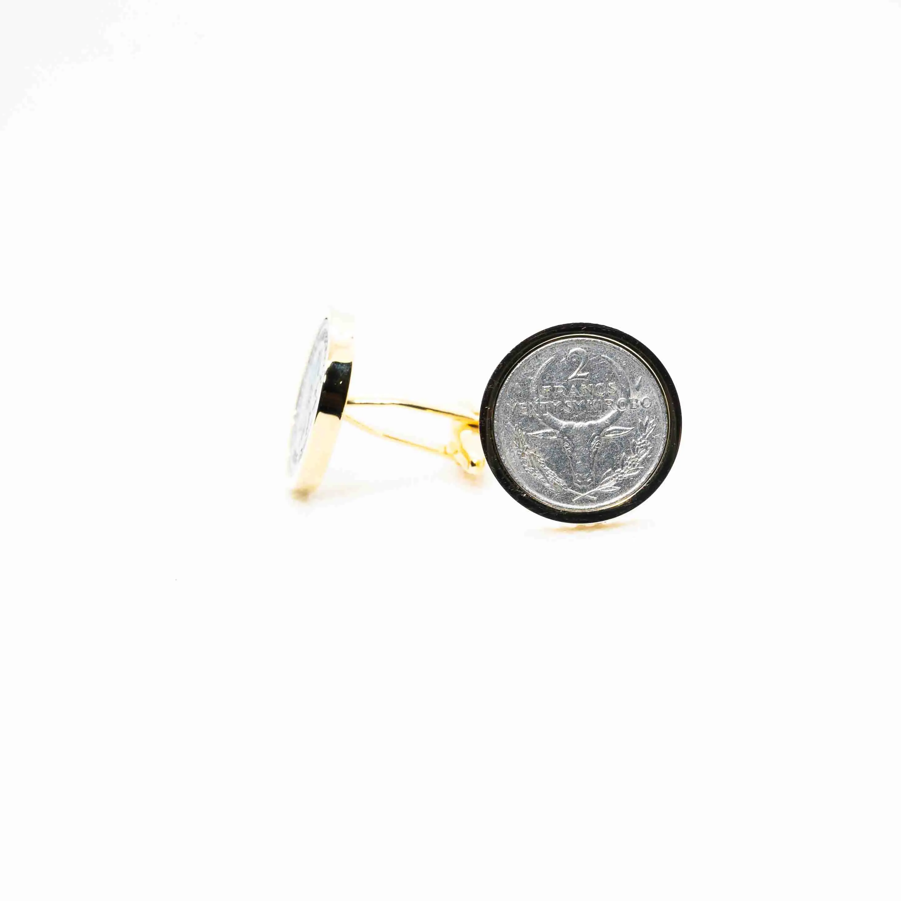 Madagascar 2 Francs Cufflinks
