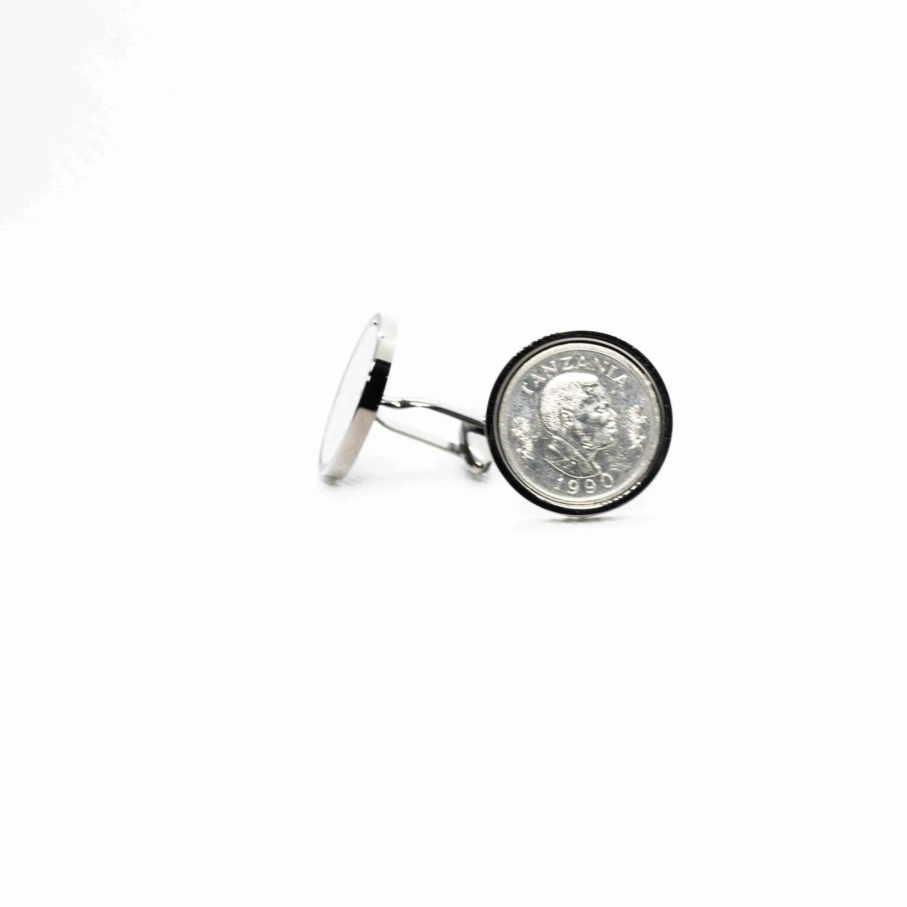 Tanzania 50 Senti  Coin Cufflinks