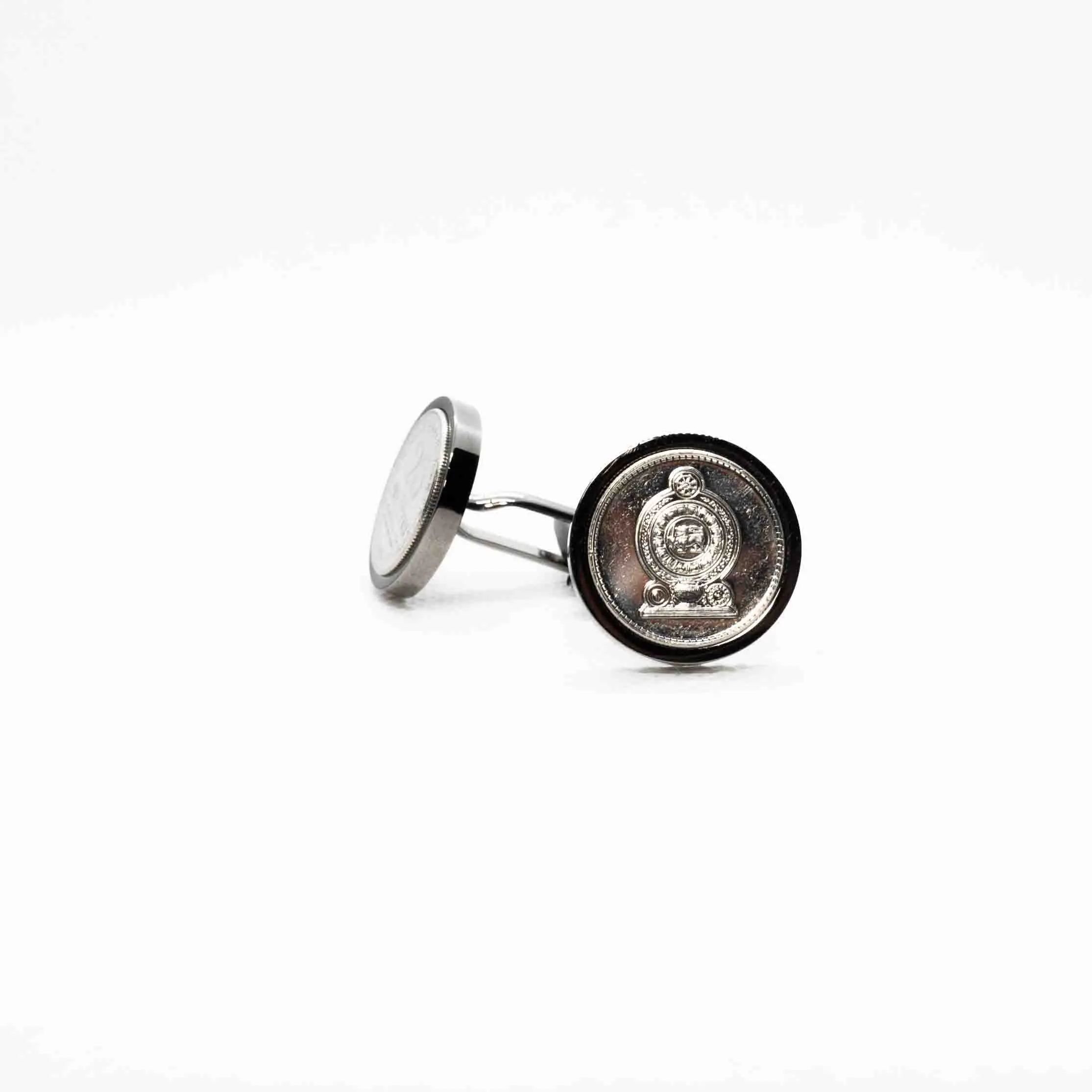 Sri Lanka 25 cents  Coin Cufflinks