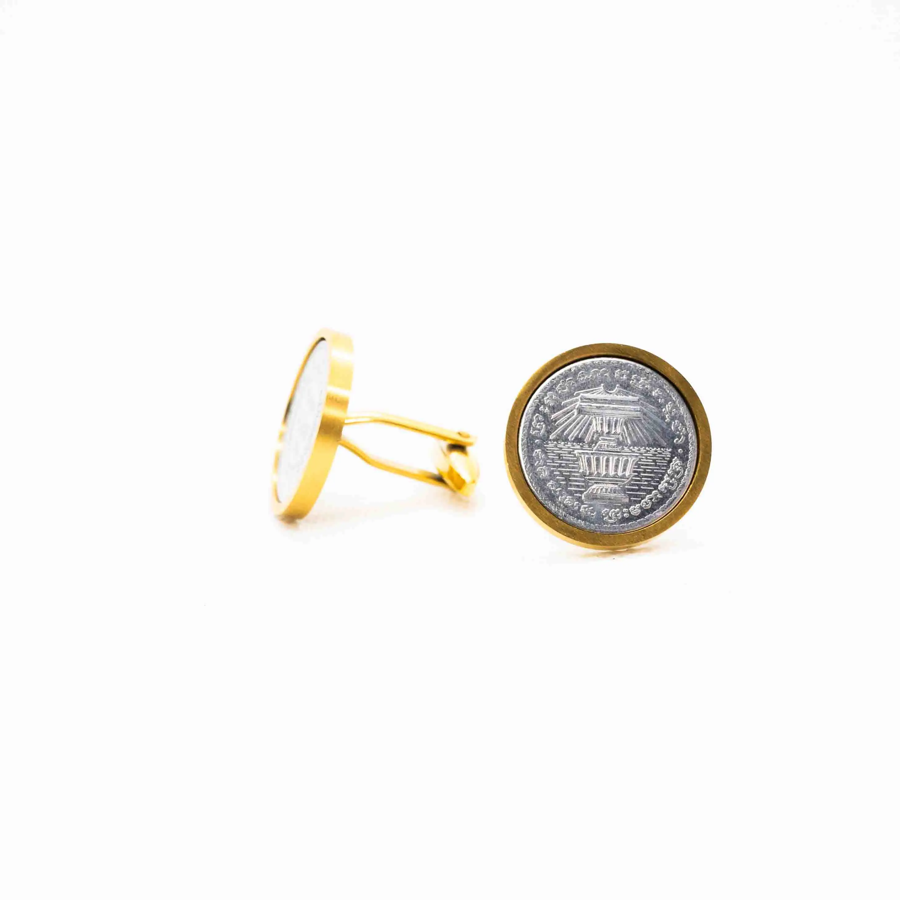Cambodia 200 Riels Cufflinks