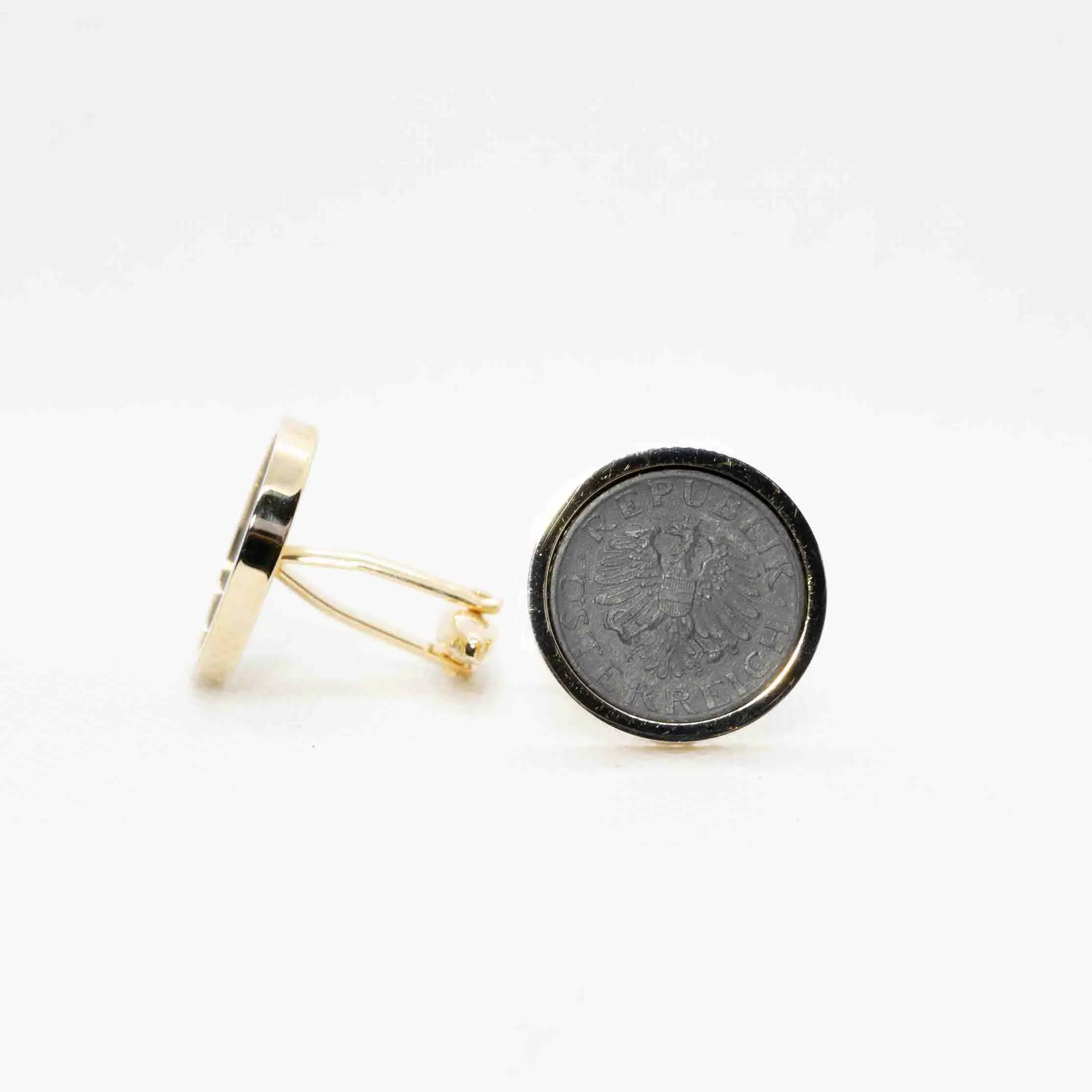 Austria 5 Groschen Coin Cufflinks