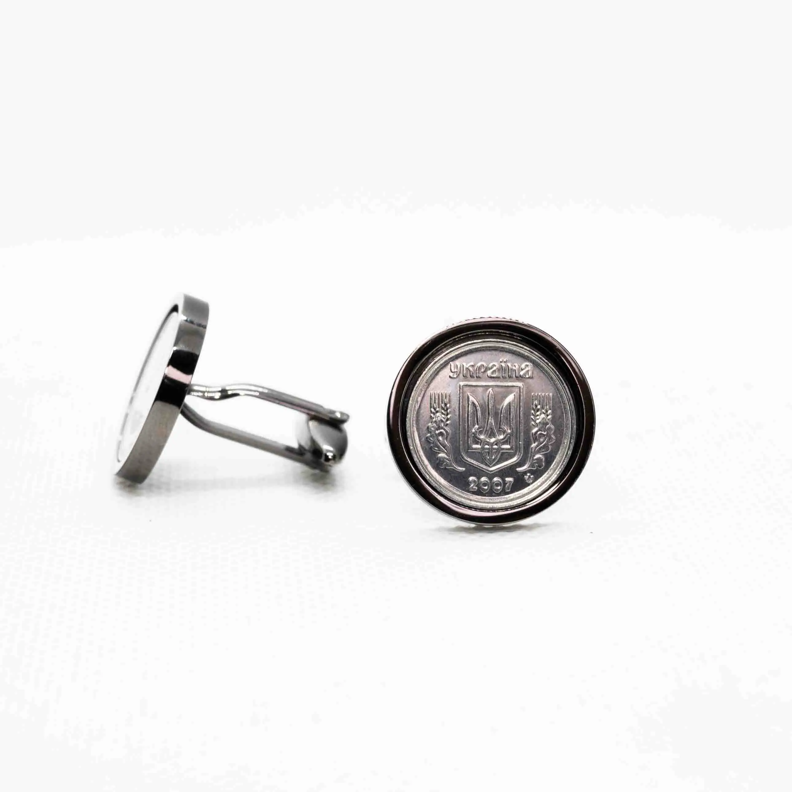 Ukraine 2 Kopiyo  Coin Cufflinks