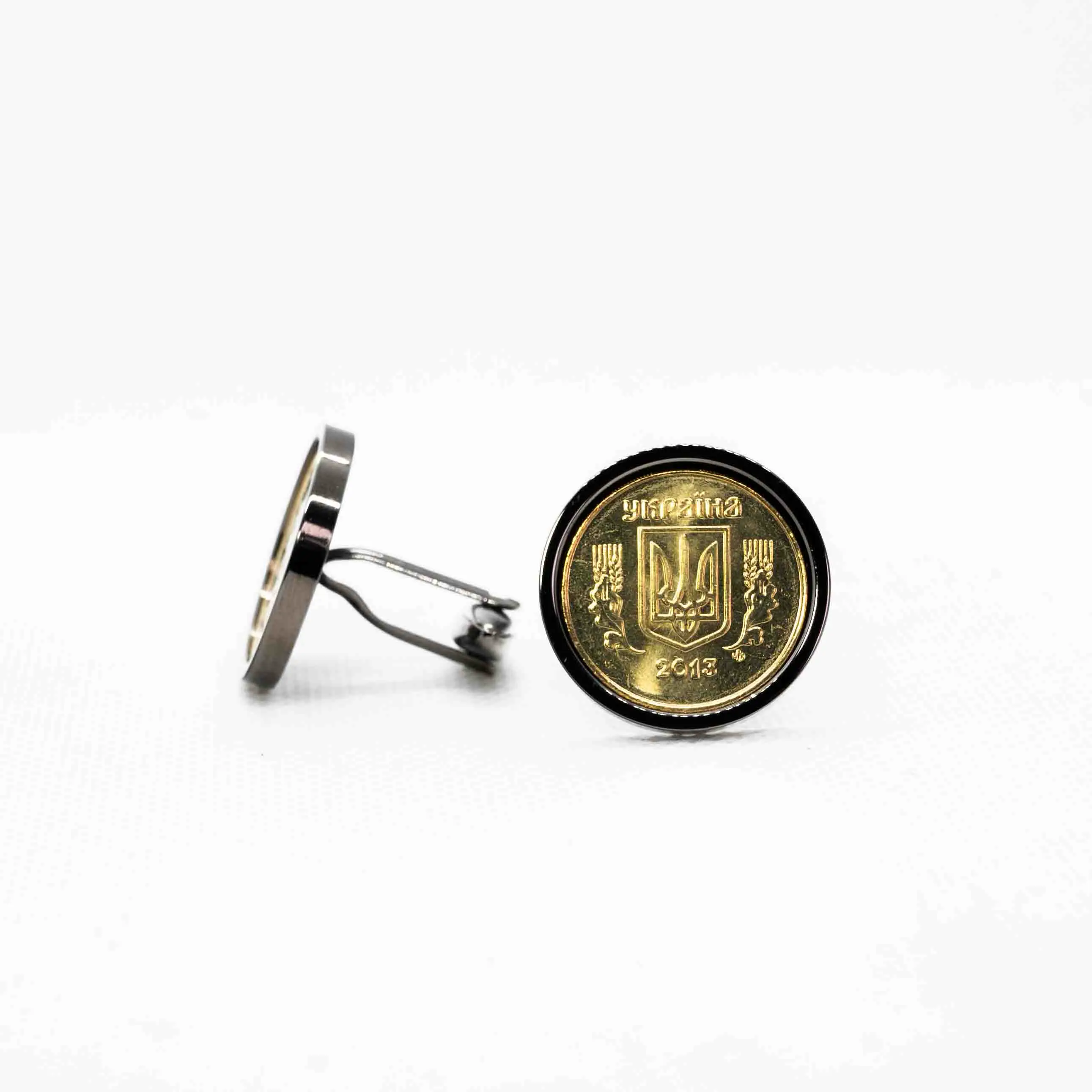 Ukraine 25 Kopiyo  Coin Cufflinks