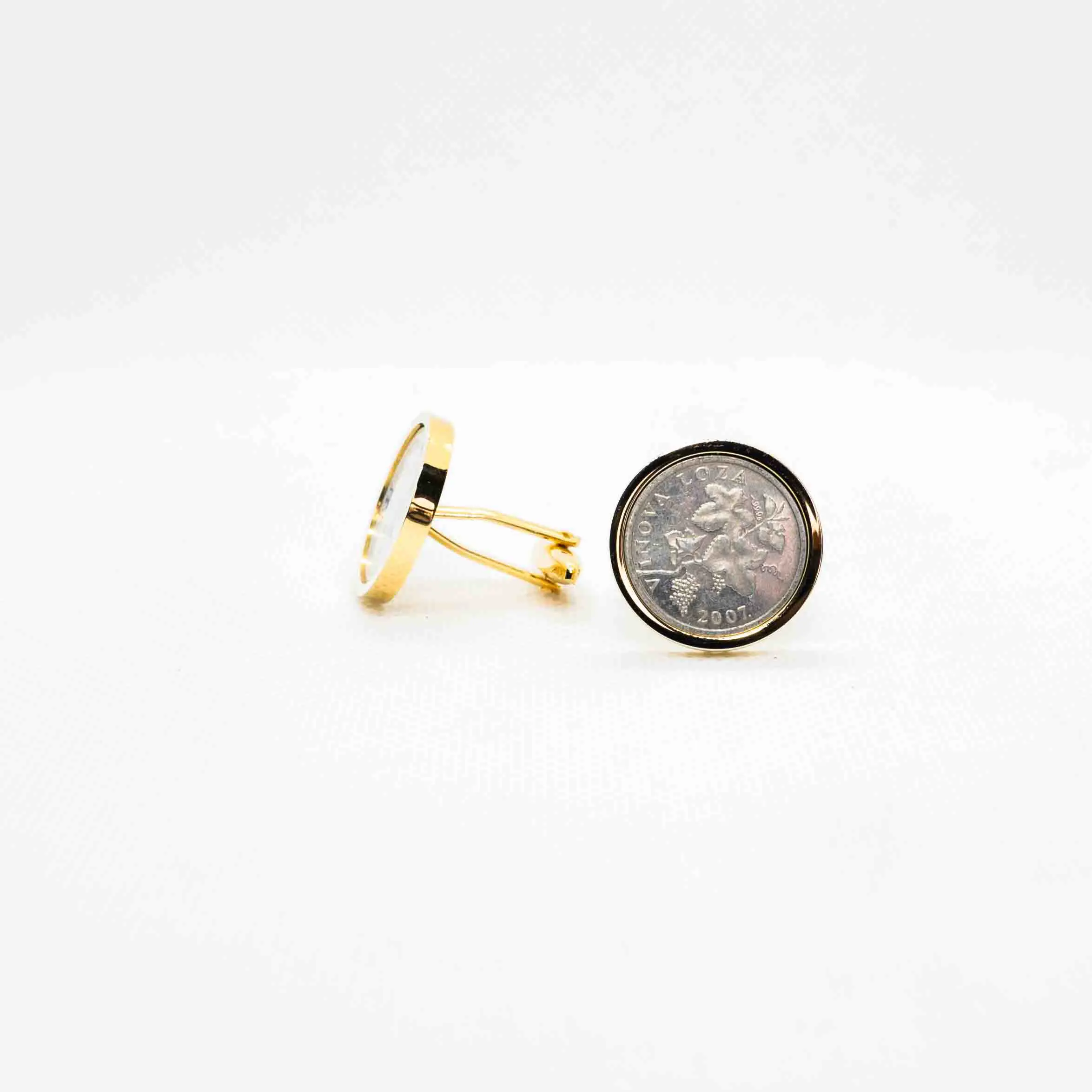 Croatia 2 Lipe  Coin Cufflinks