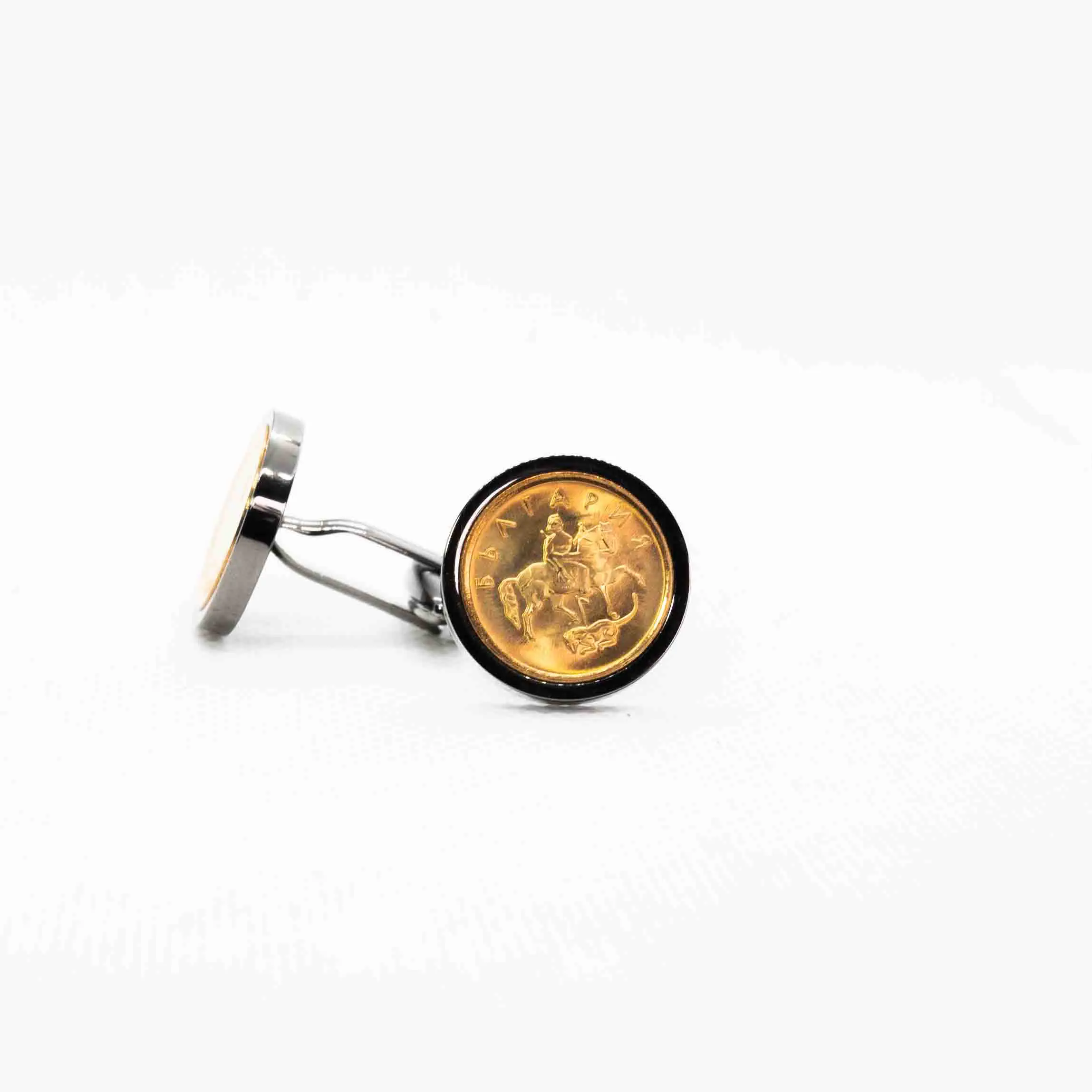 Bulgaria 2 Stotinki  Coin Cufflinks
