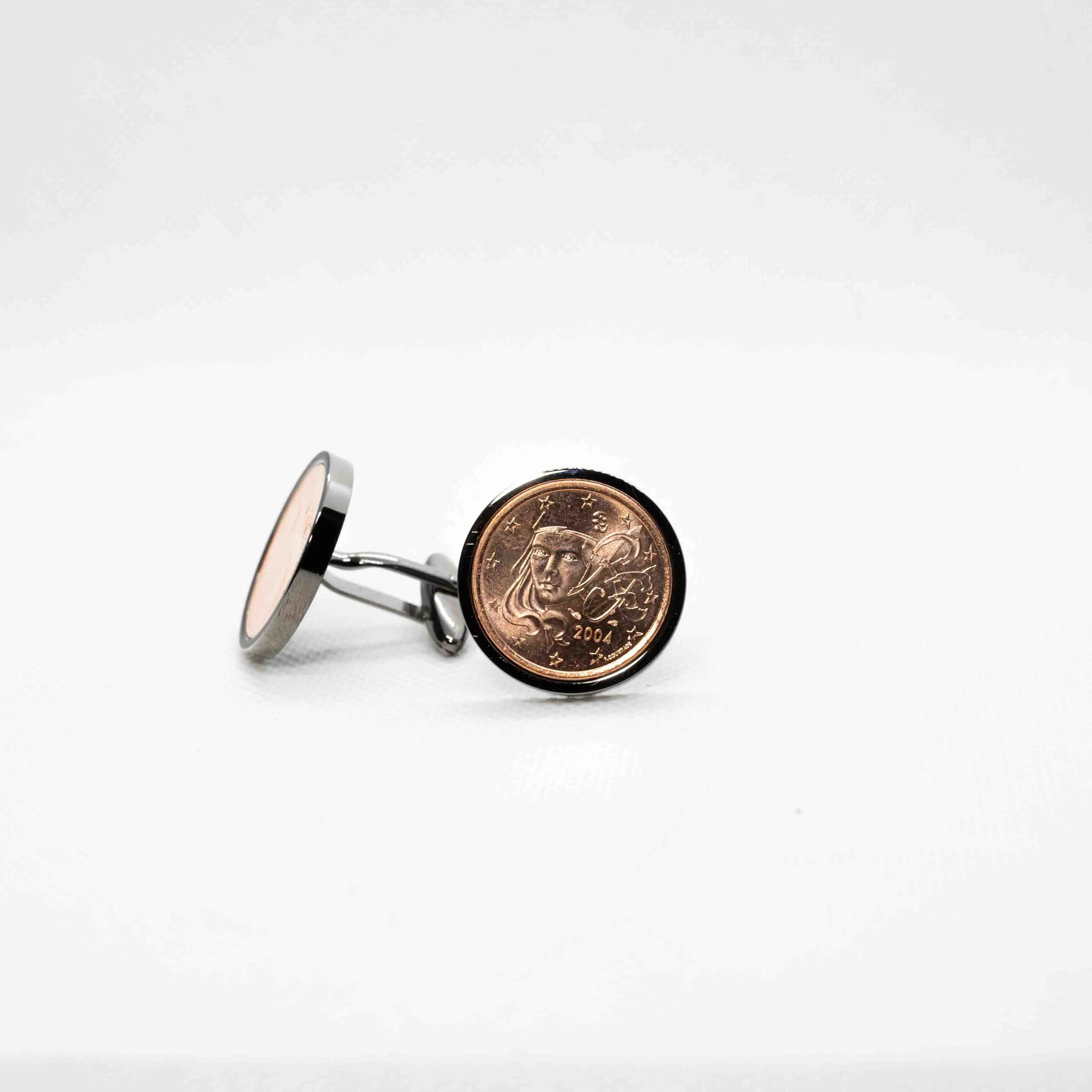 France 5 Cent Cufflinks