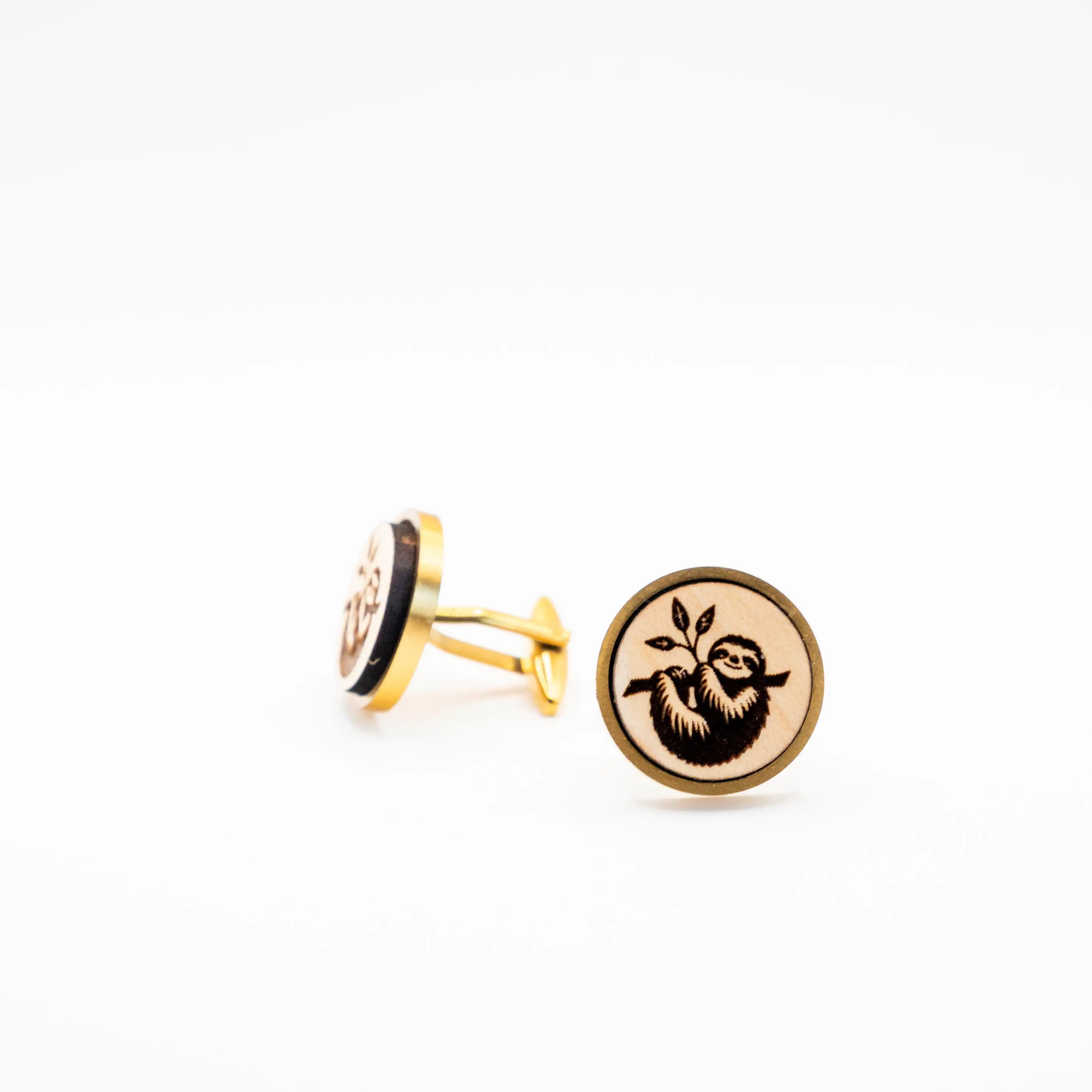 Sloth Cufflink