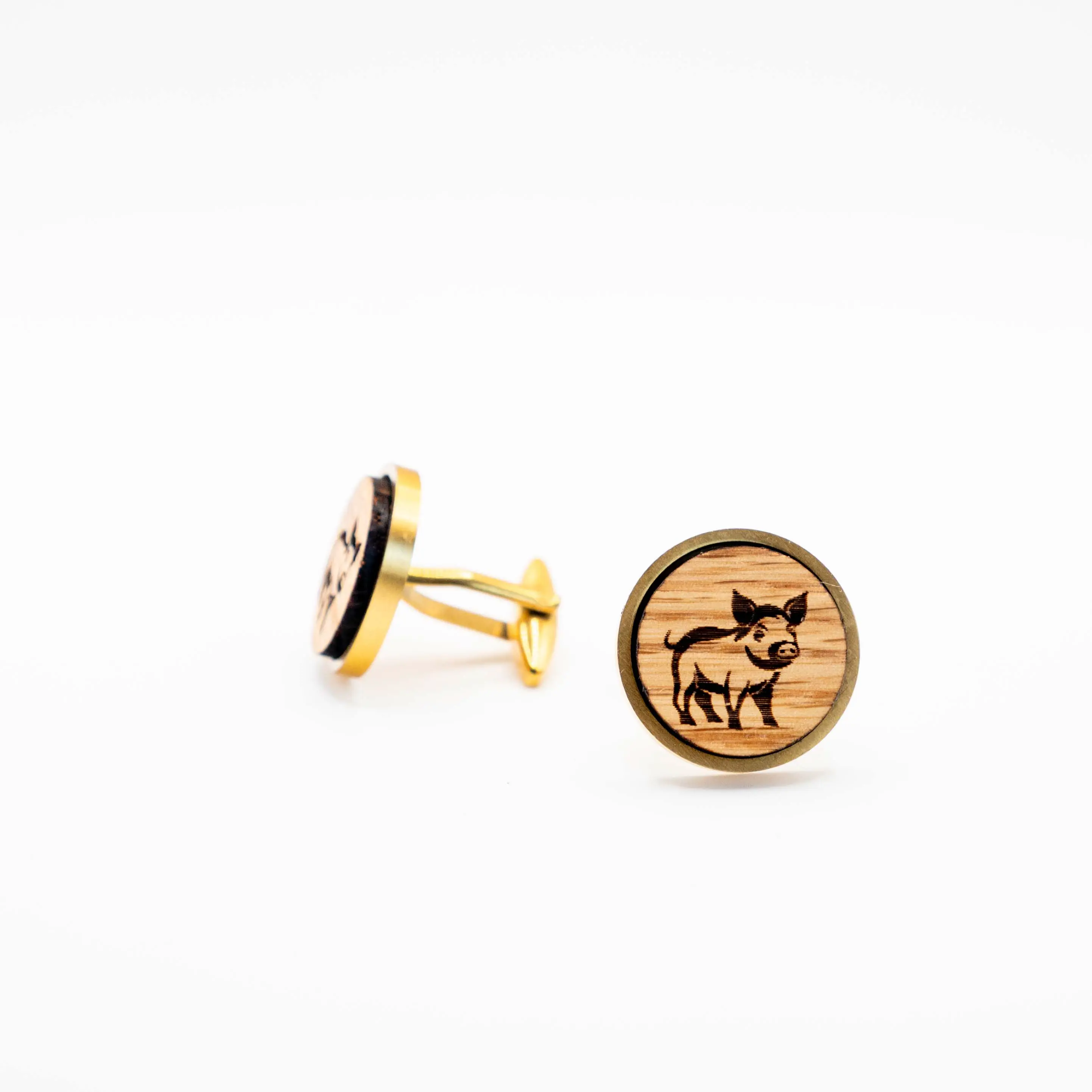 Pig Cufflink