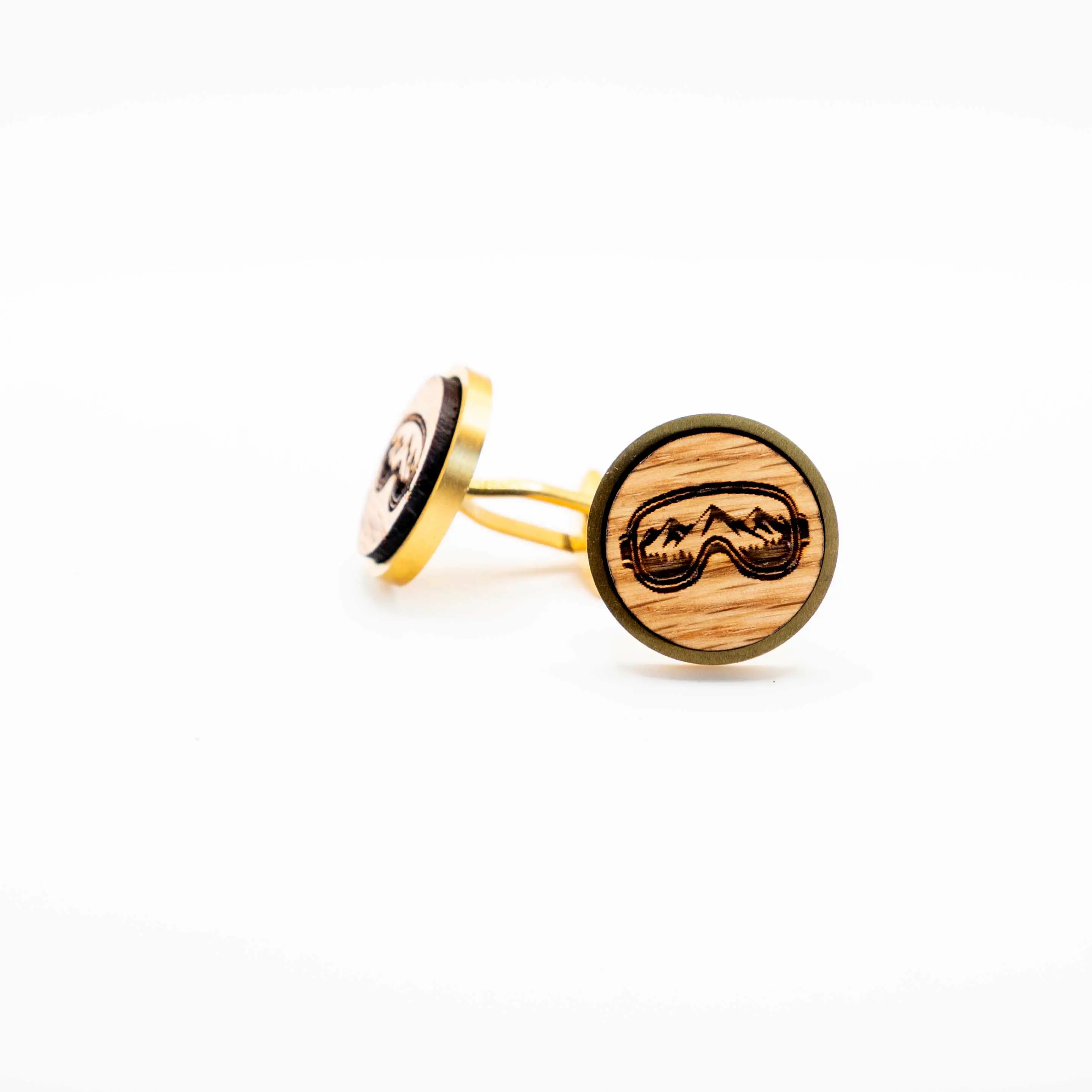 Mountain Goggles Cufflinks