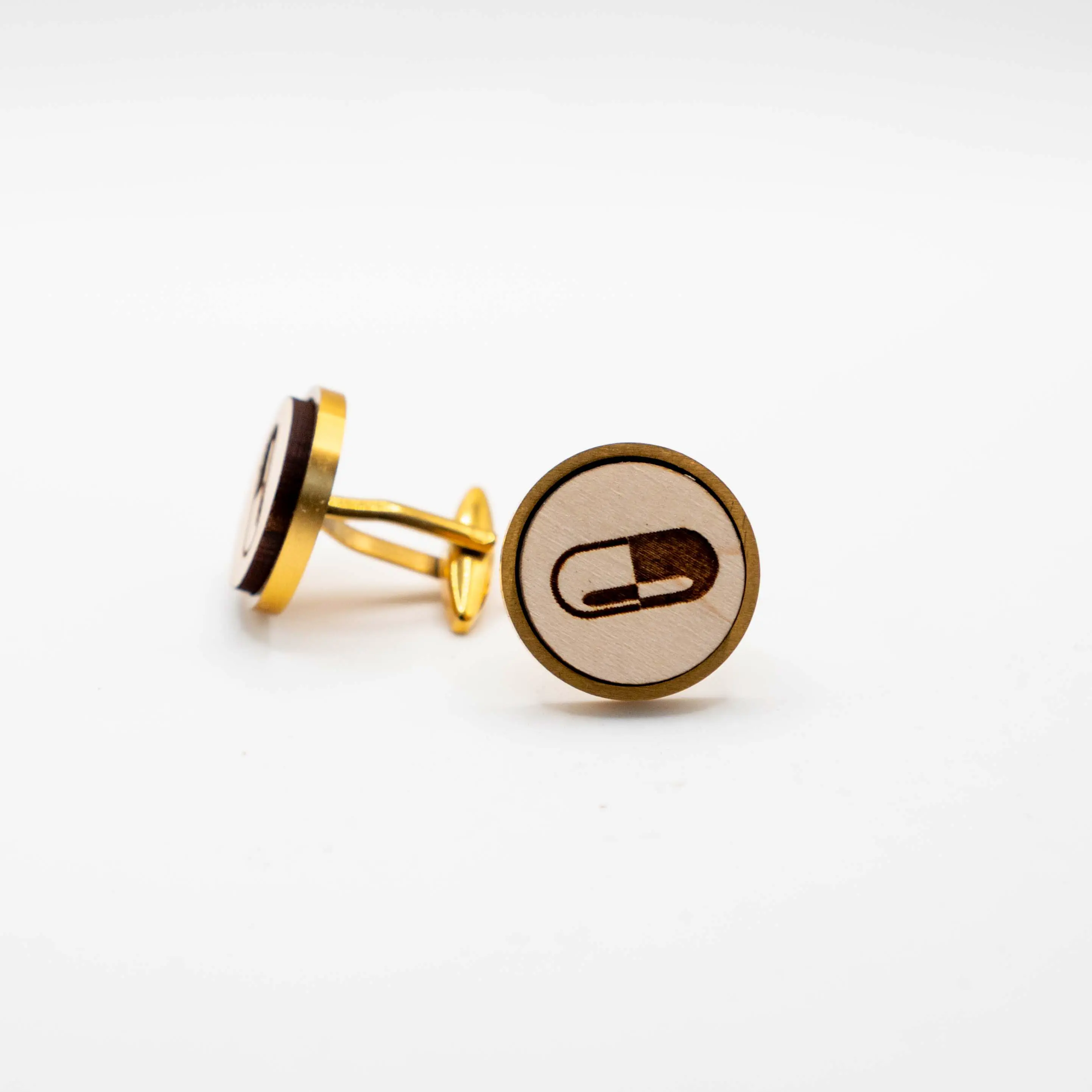 Pill Capsule Cufflinks