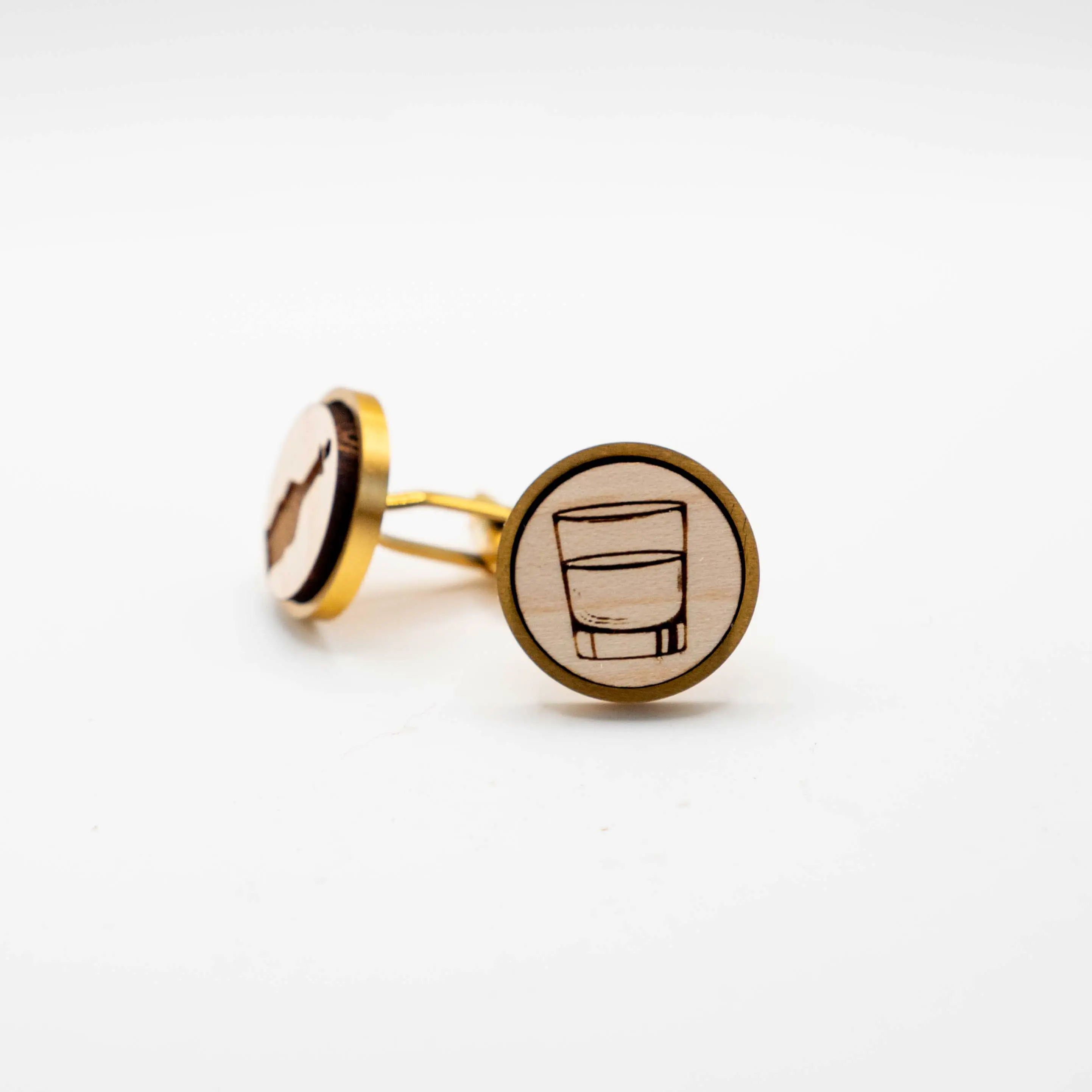 Scotch Whiskey Glass Cufflinks
