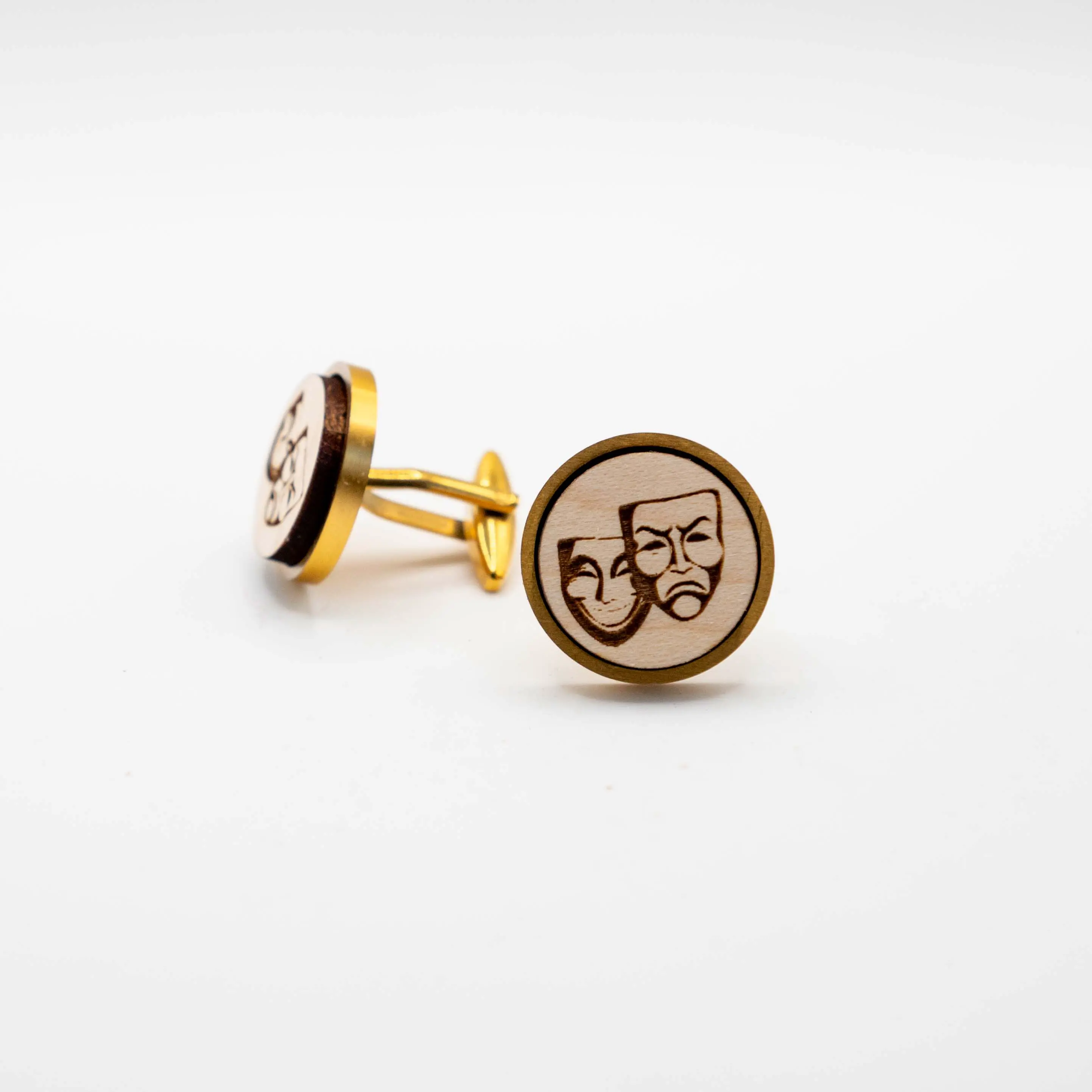 Theatrical Mask Cufflinks