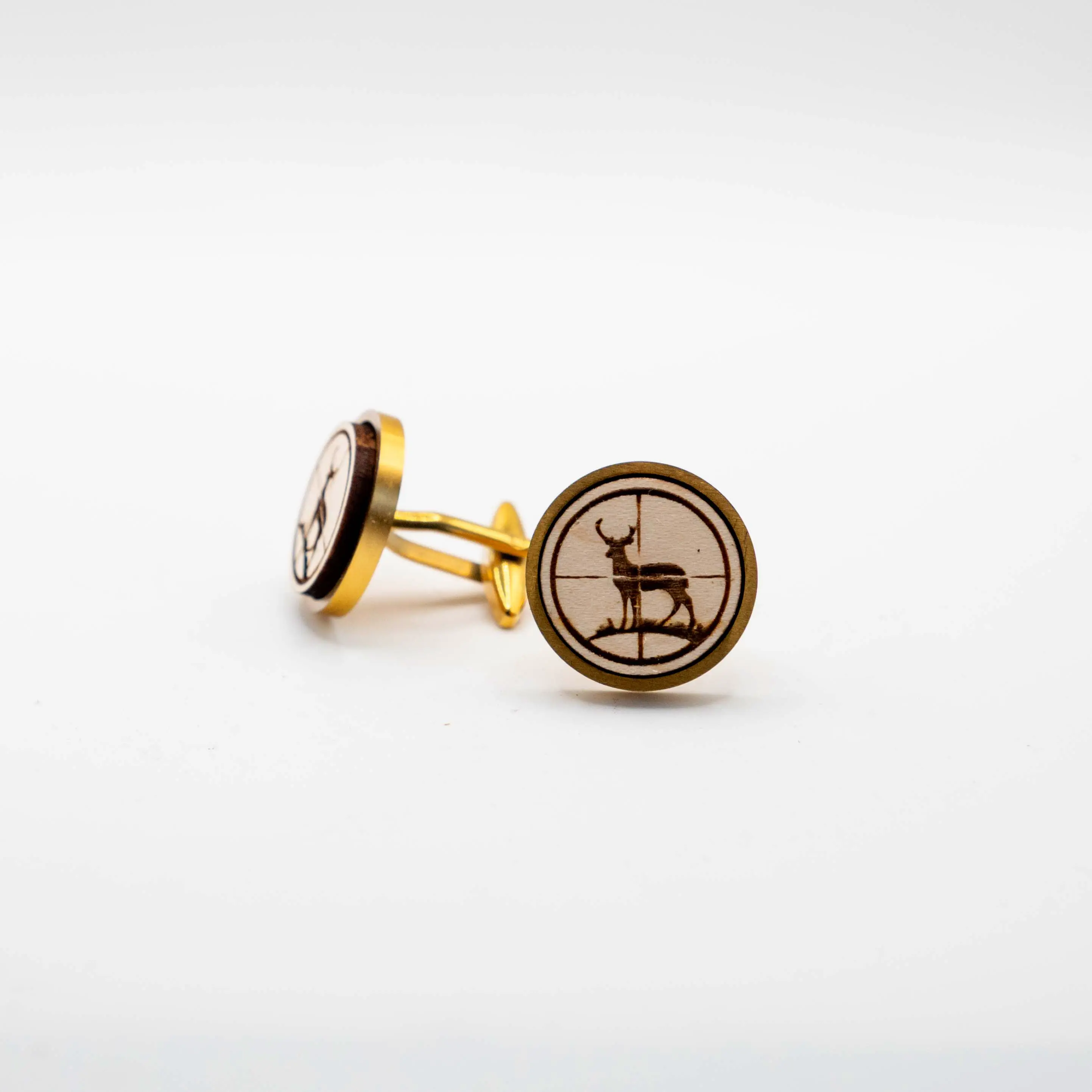 Deer in Crosshairs Cufflinks