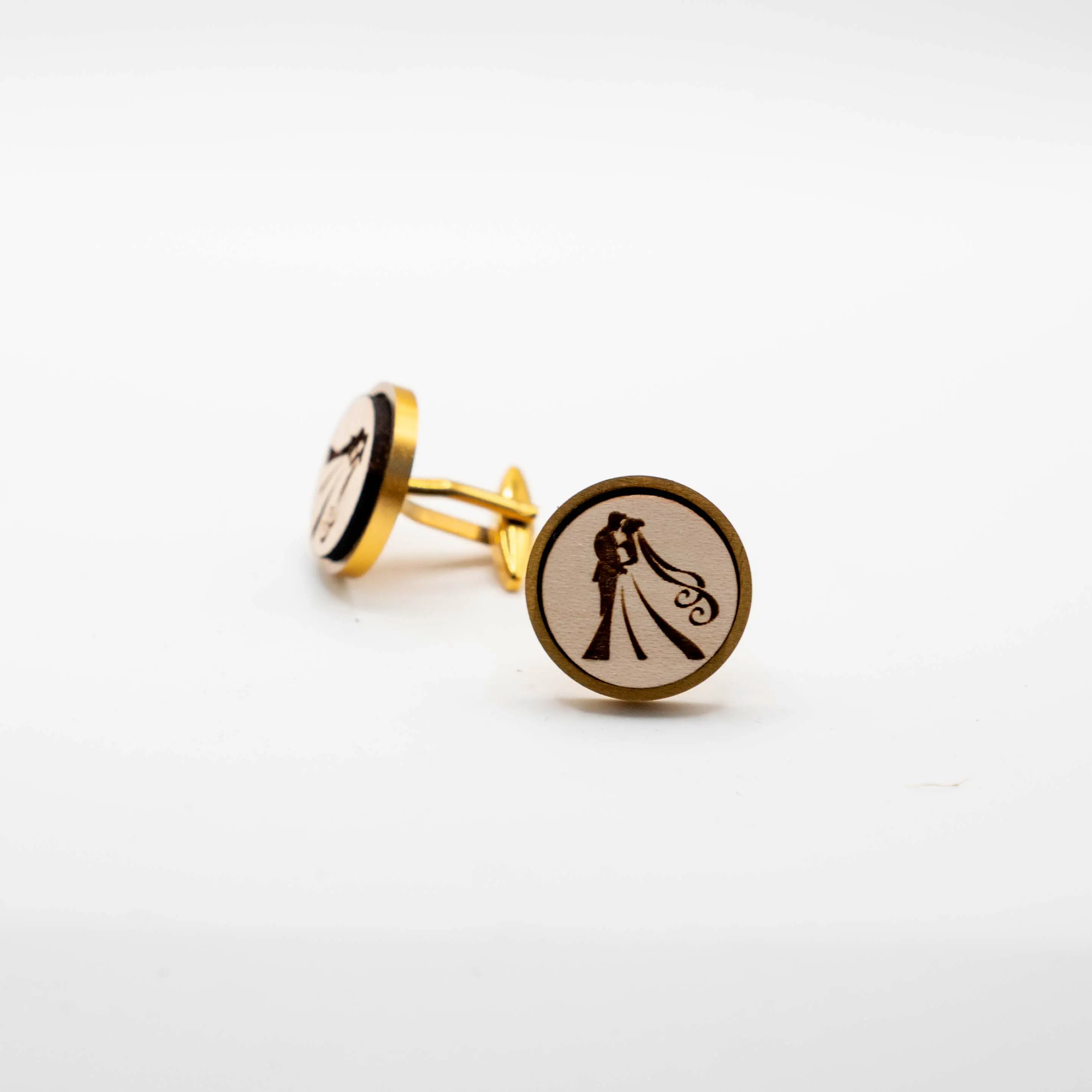 Bride and Groom Cufflinks