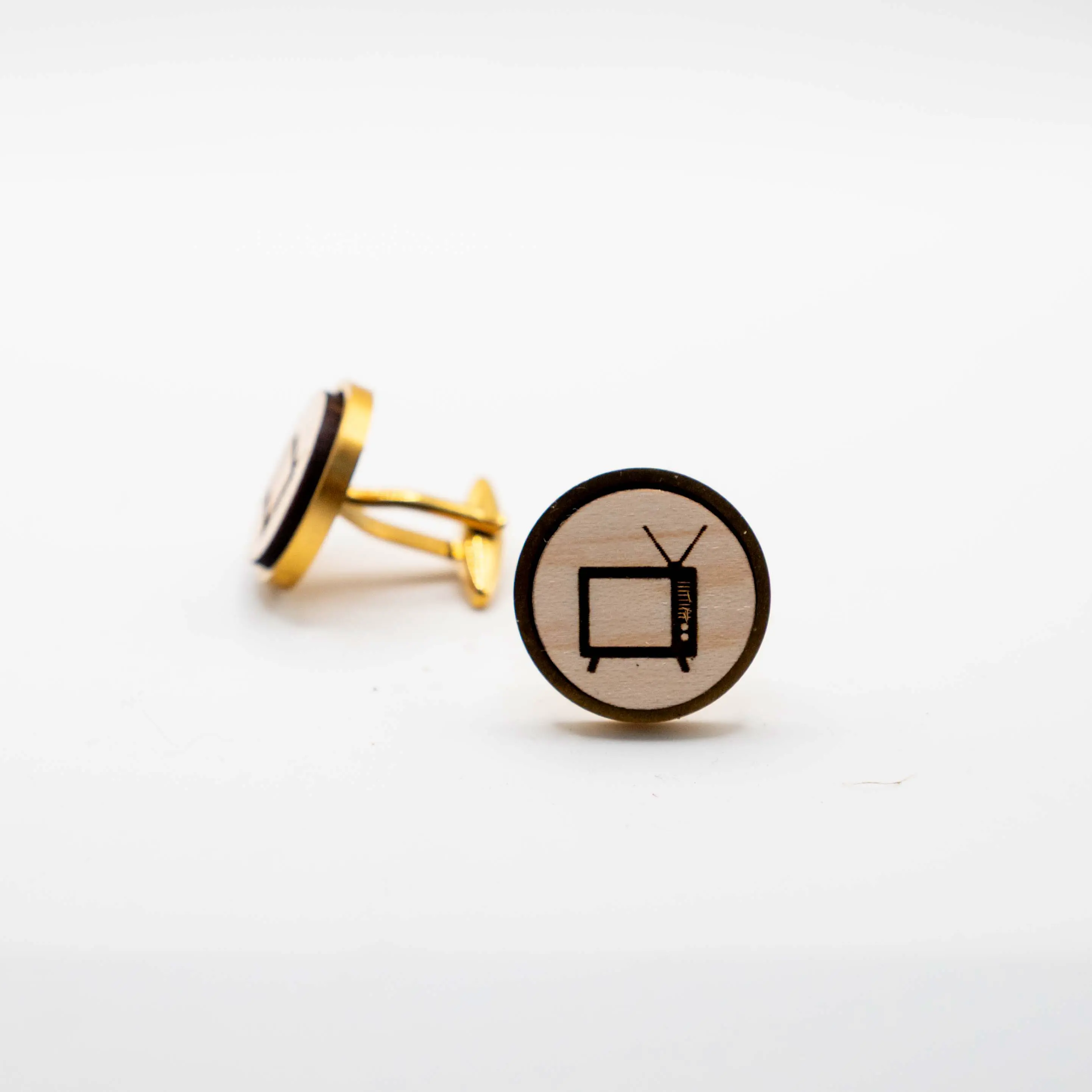 Old Television Cufflinks
