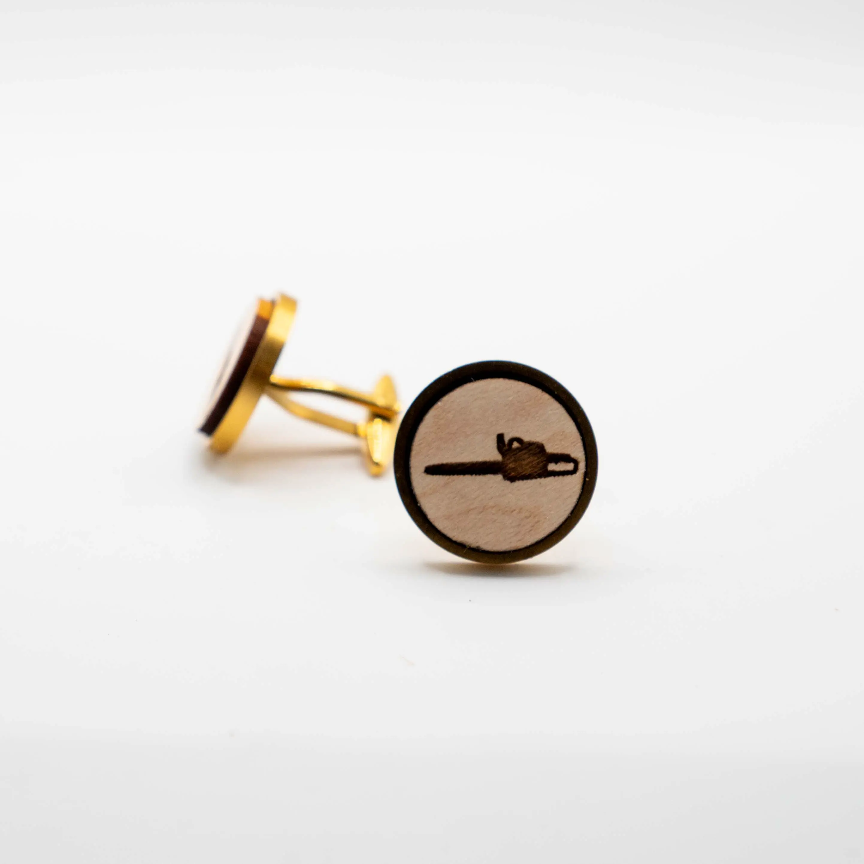 Chainsaw Cufflinks