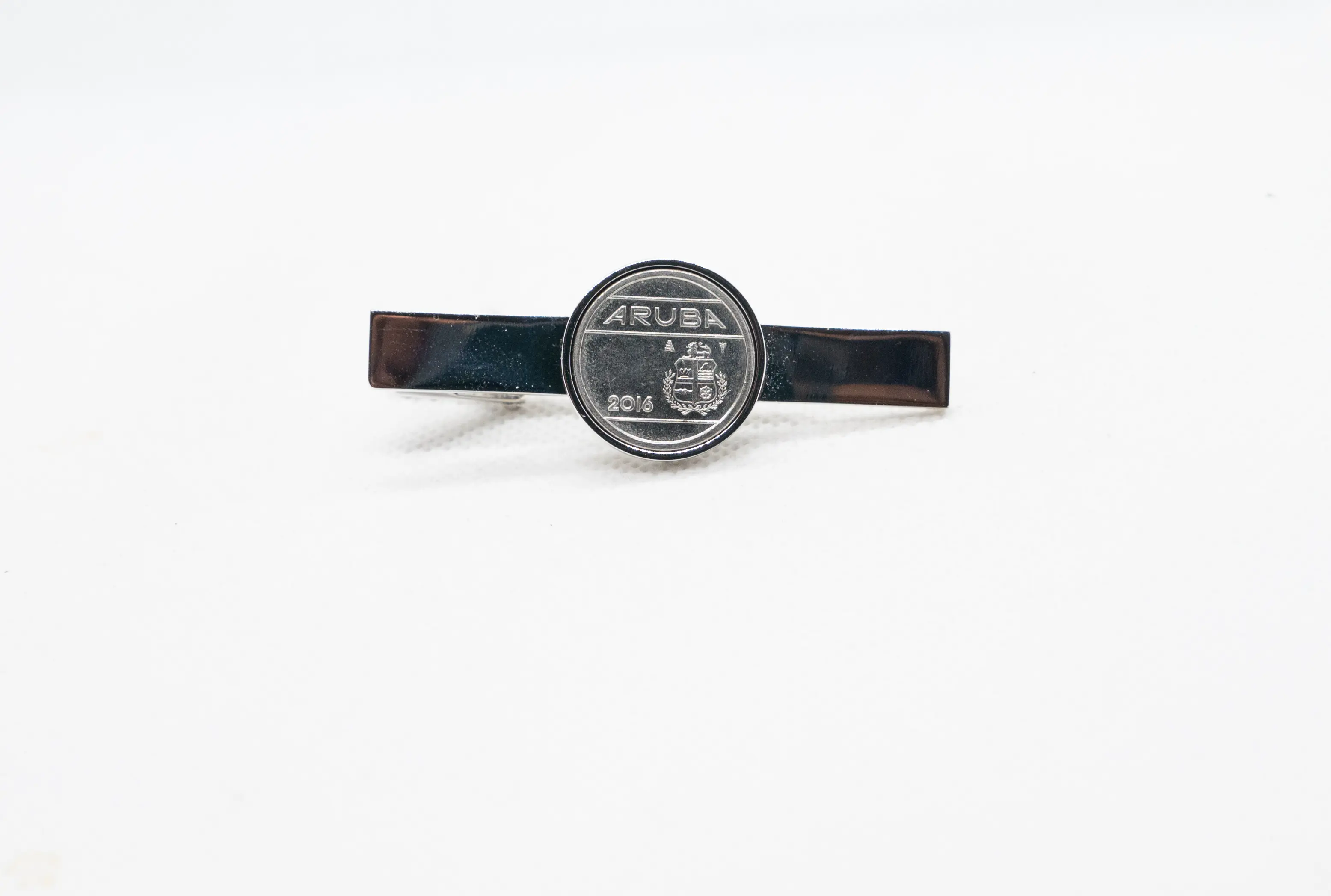Aruba 10 Cents  Tie Clips