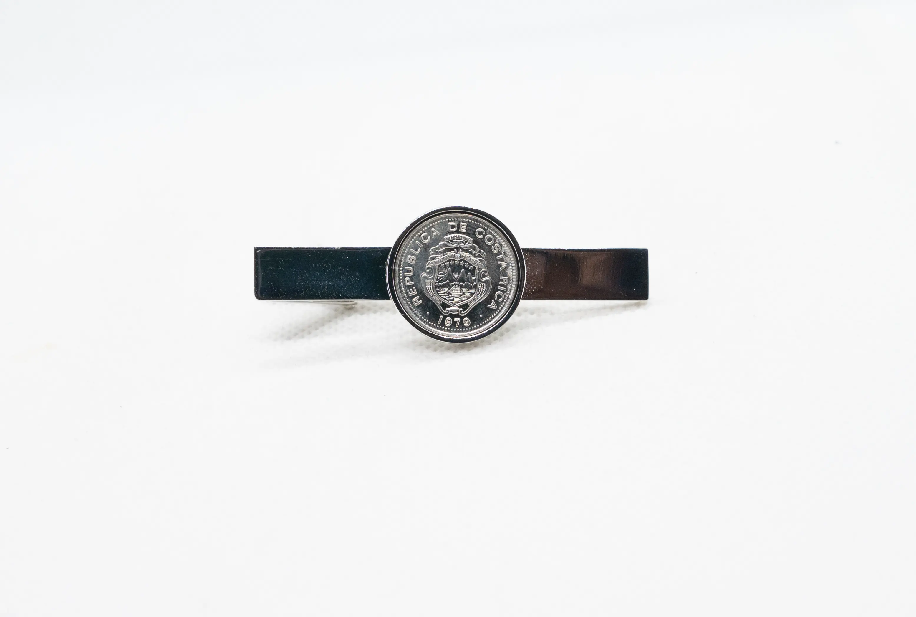 Costa Rica 10 Centimos Tie Clips