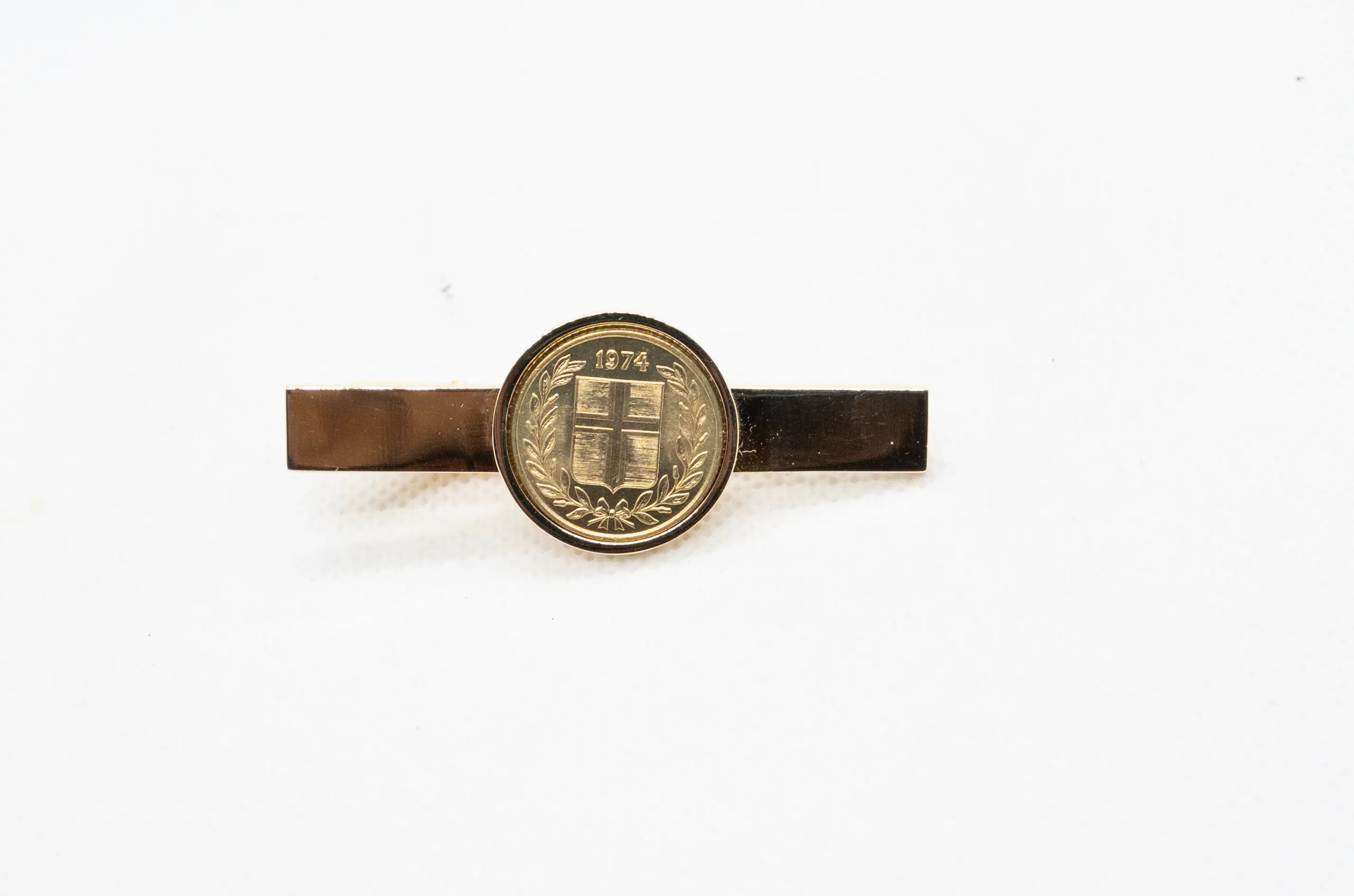 Iceland 50 Aurar Tie Clips
