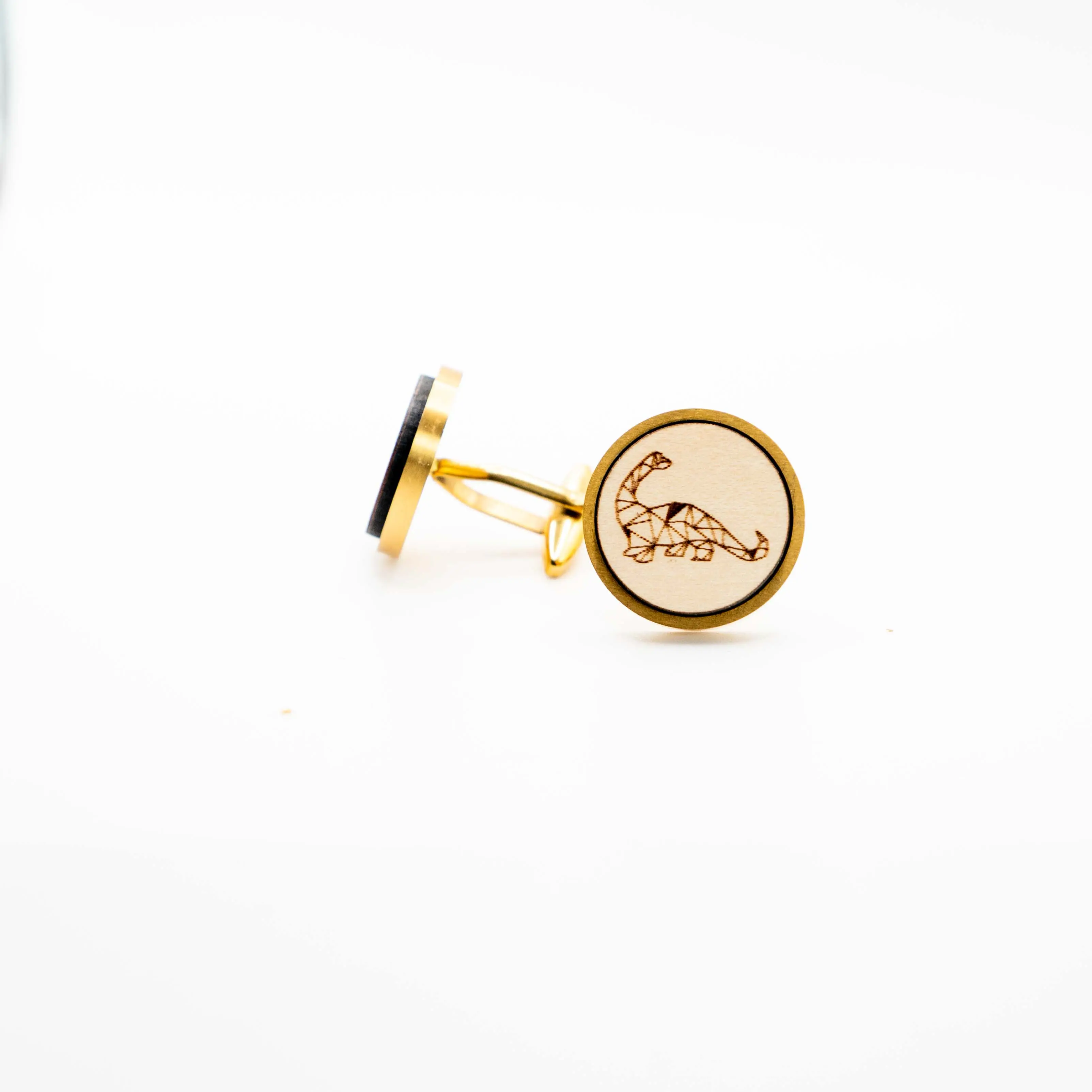 Brontosaurus  Dinosaur Cufflinks