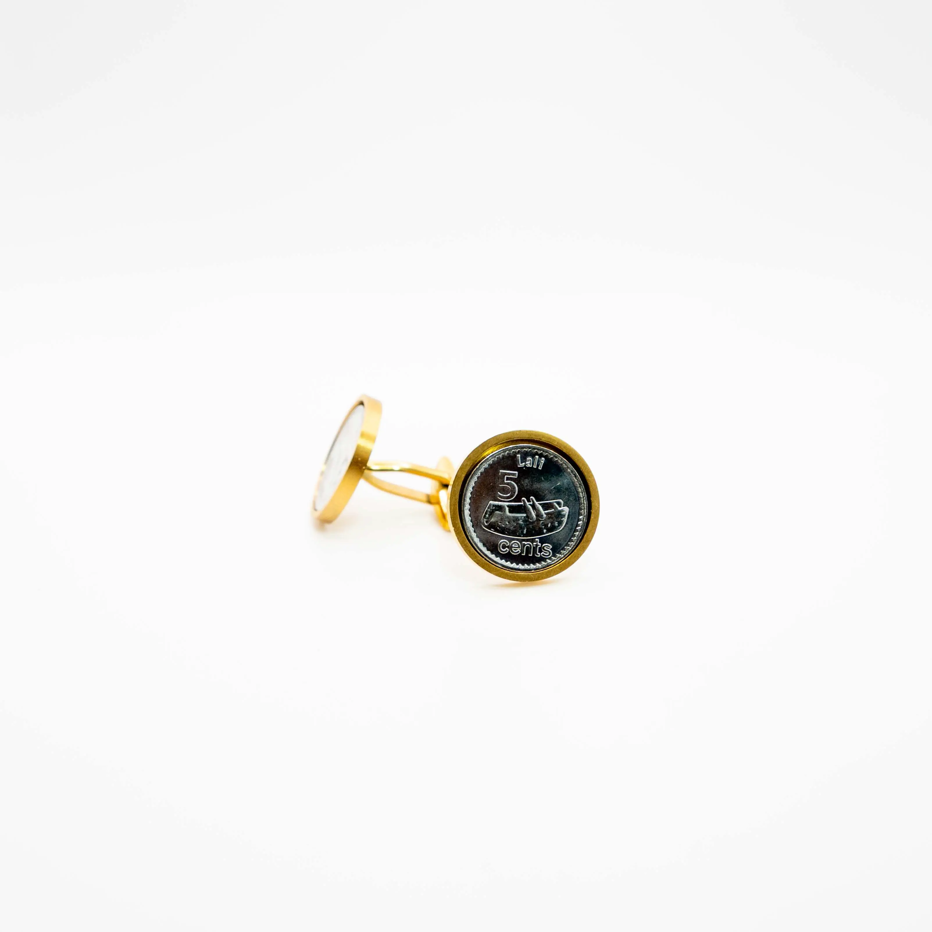 Fiji 5 Cent Cufflinks