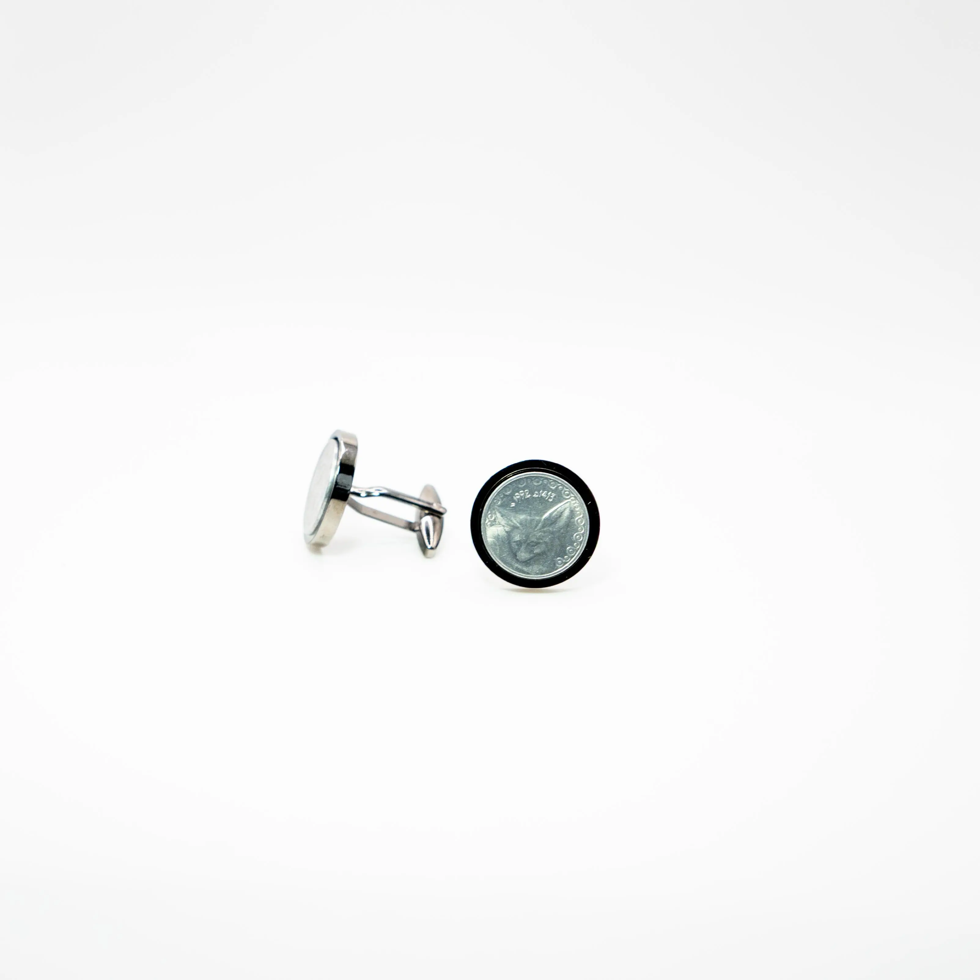 Algeria 1/4 Dinar coin Cufflink
