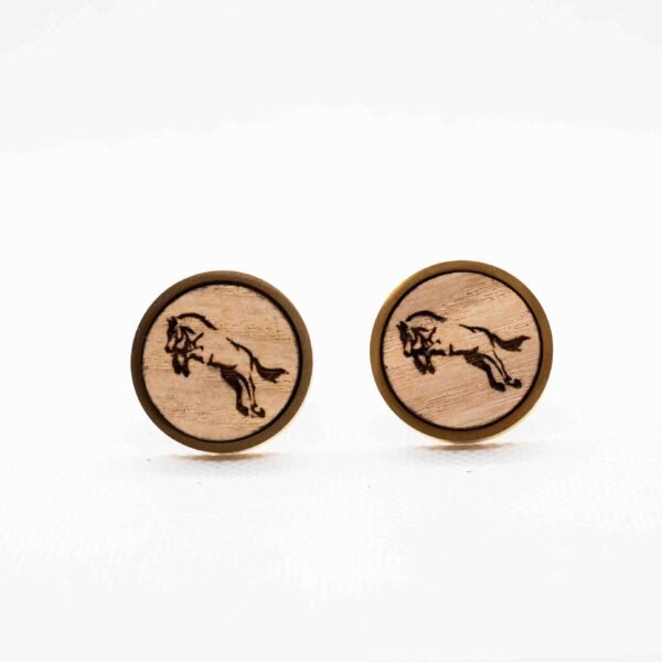 Horse Wooden Cufflinks - Image 9